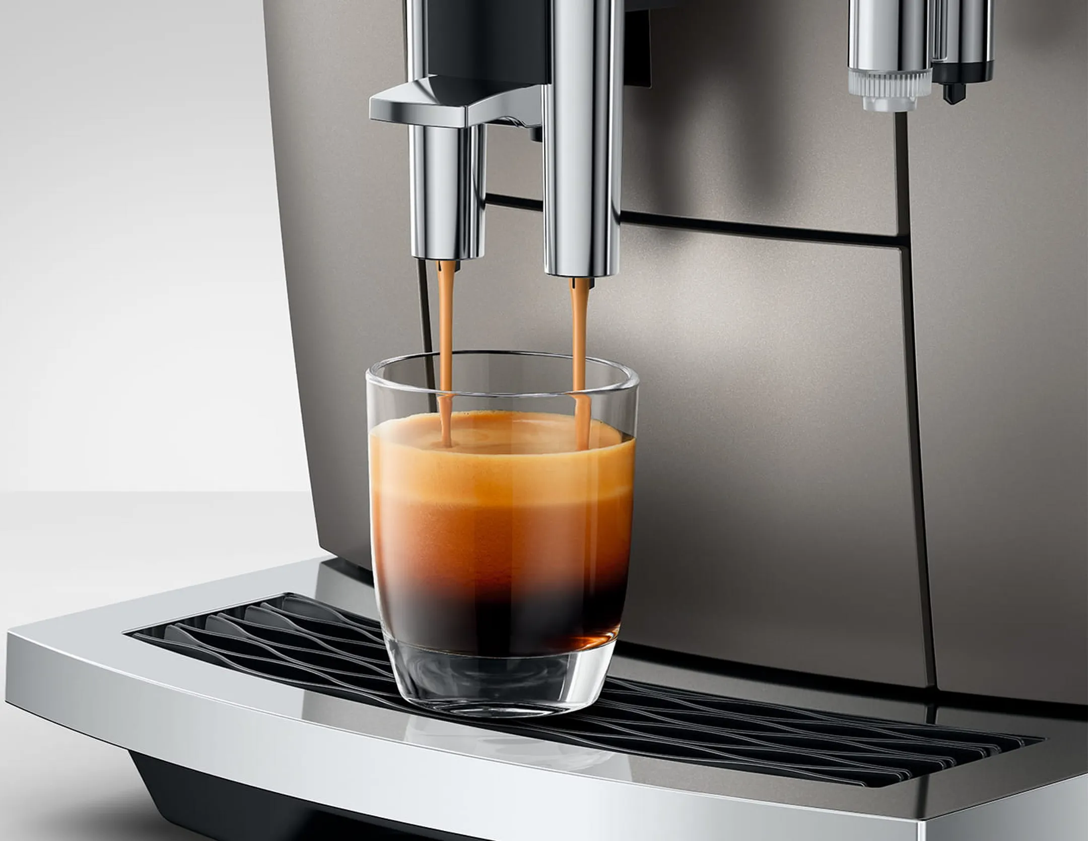 Jura Machine à expresso automatique E8 Midnight Silver ED image