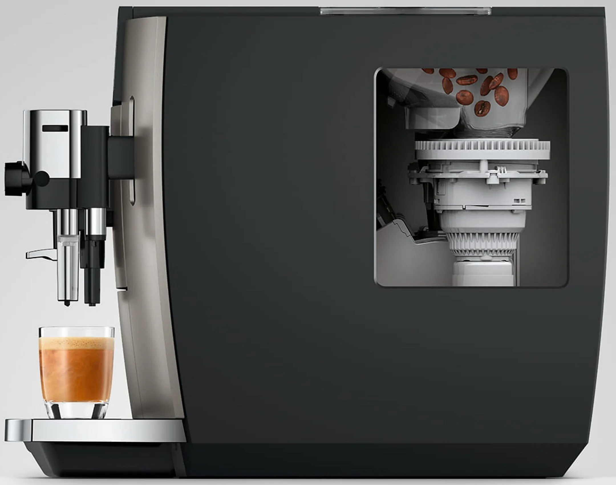 Jura Machine à expresso automatique E8 Midnight Silver ED image