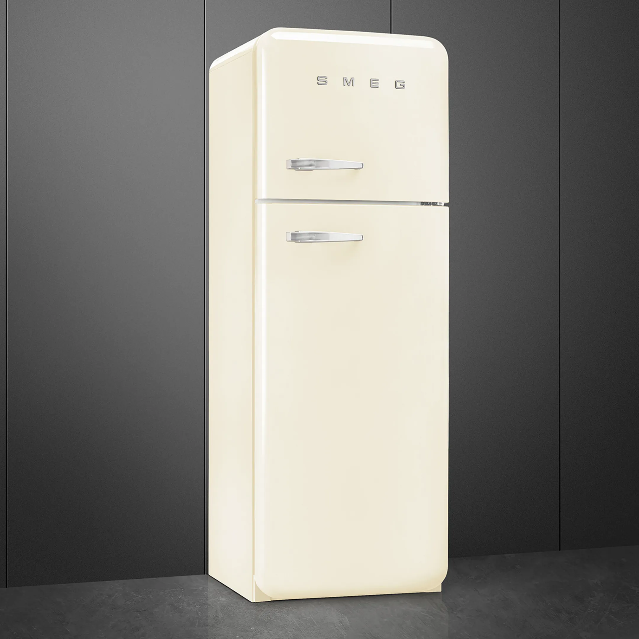 Smeg Kühl-Gefrierkombination FAB30RCR6 – Cremefarben image
