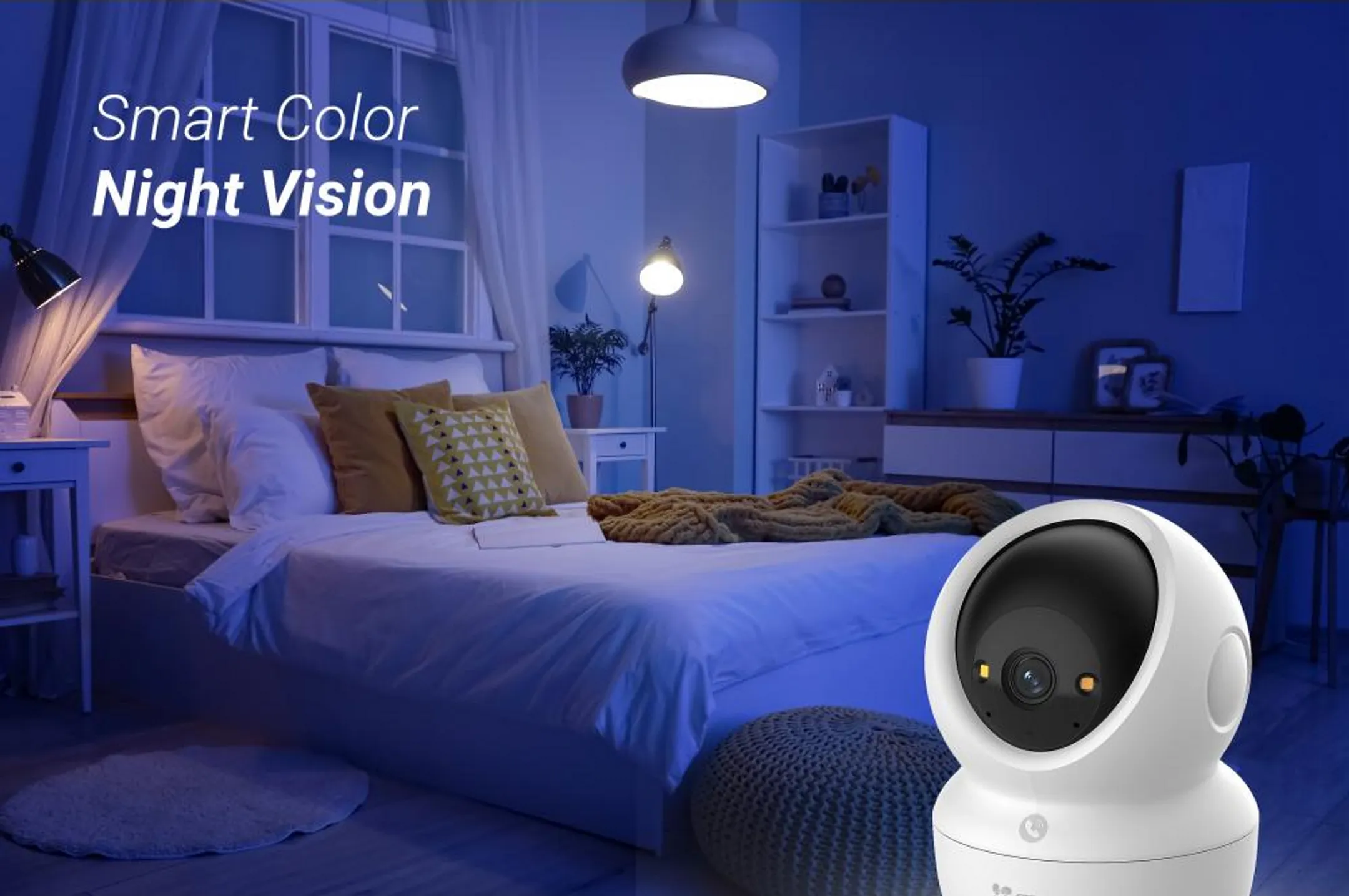 Ezviz Caméra de surveillance intérieur H6c G1 4K image