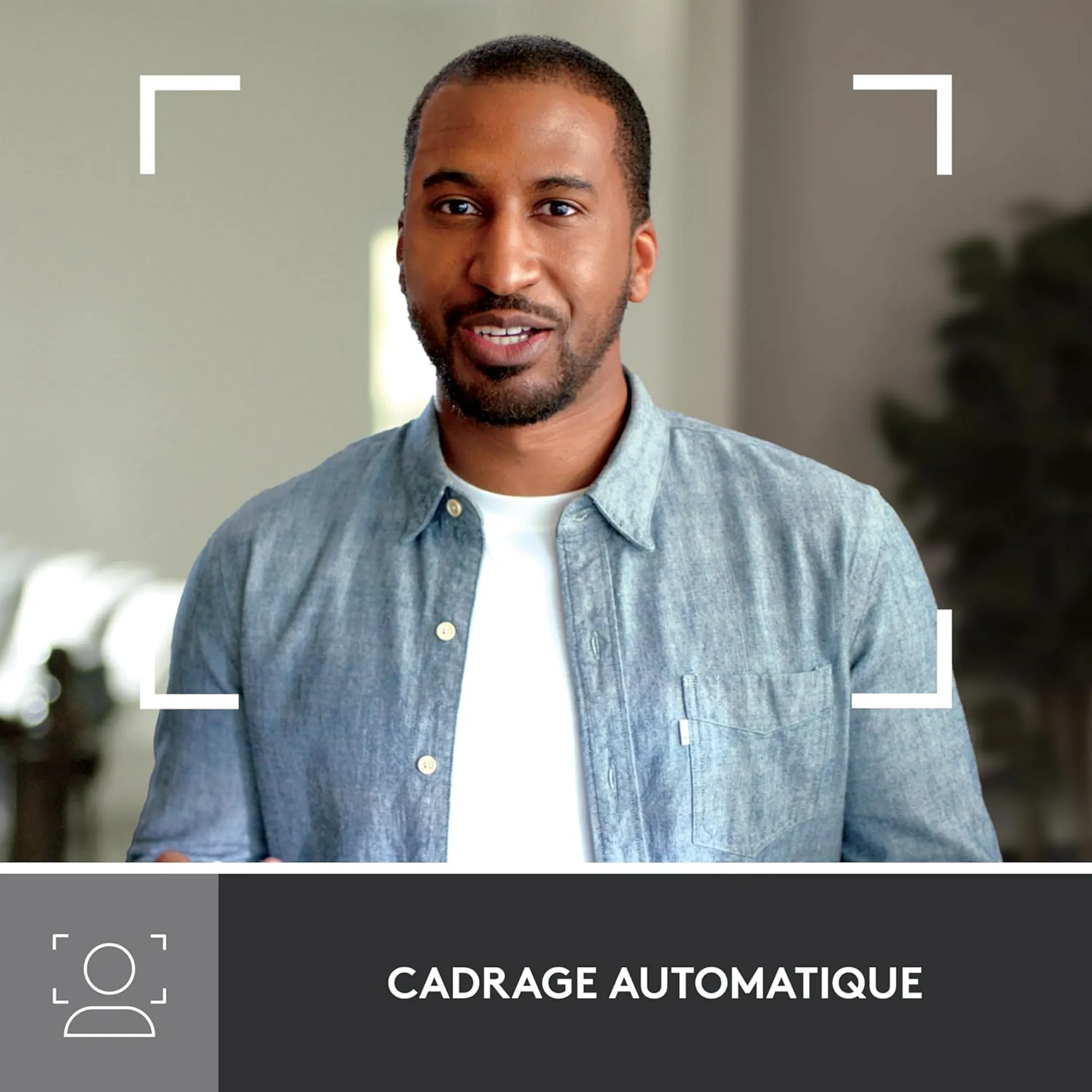 Logitech Webcam FHD Brio 500 - Noir image