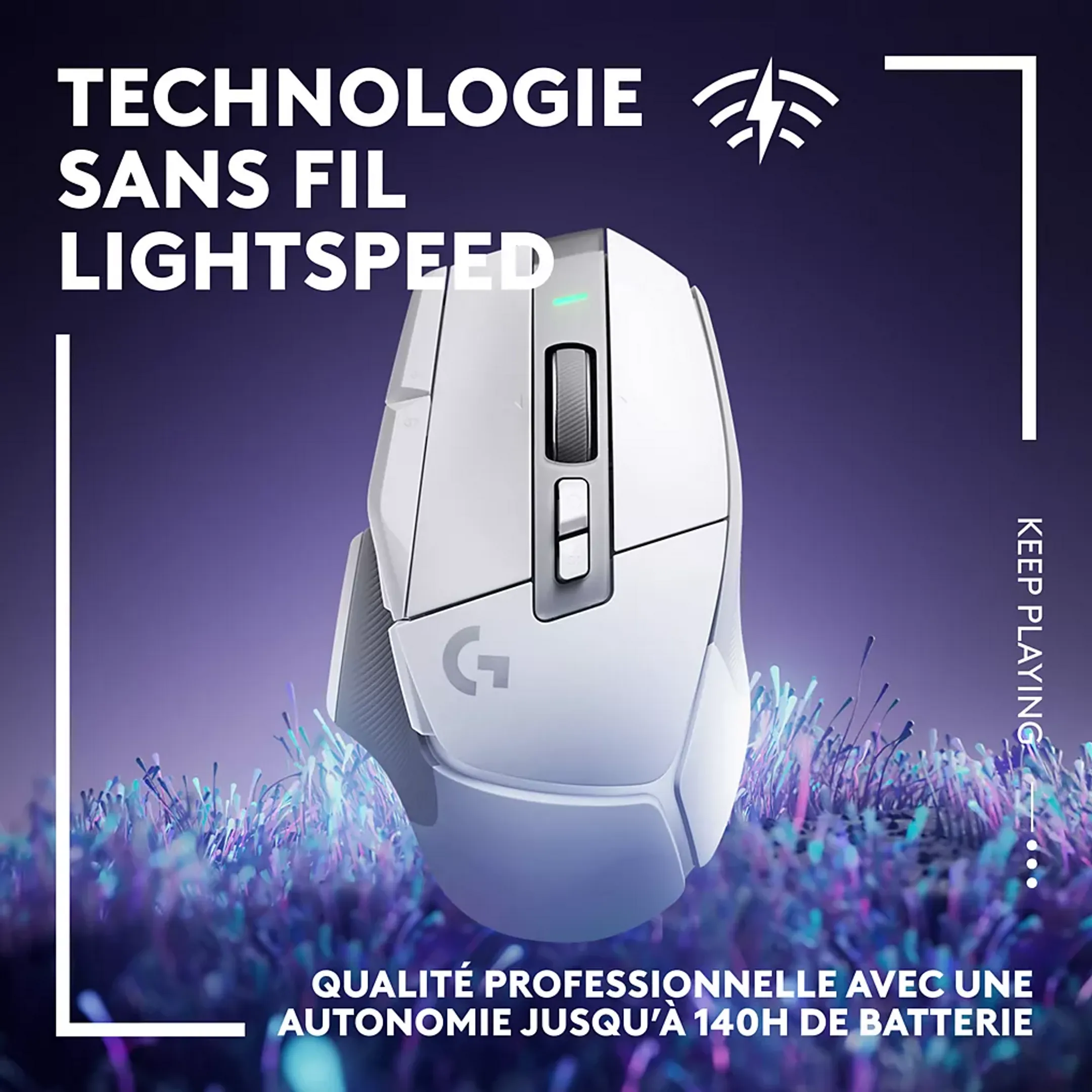Logitech Souris Gaming sans fil G502 X Lightspeed - Blanc image