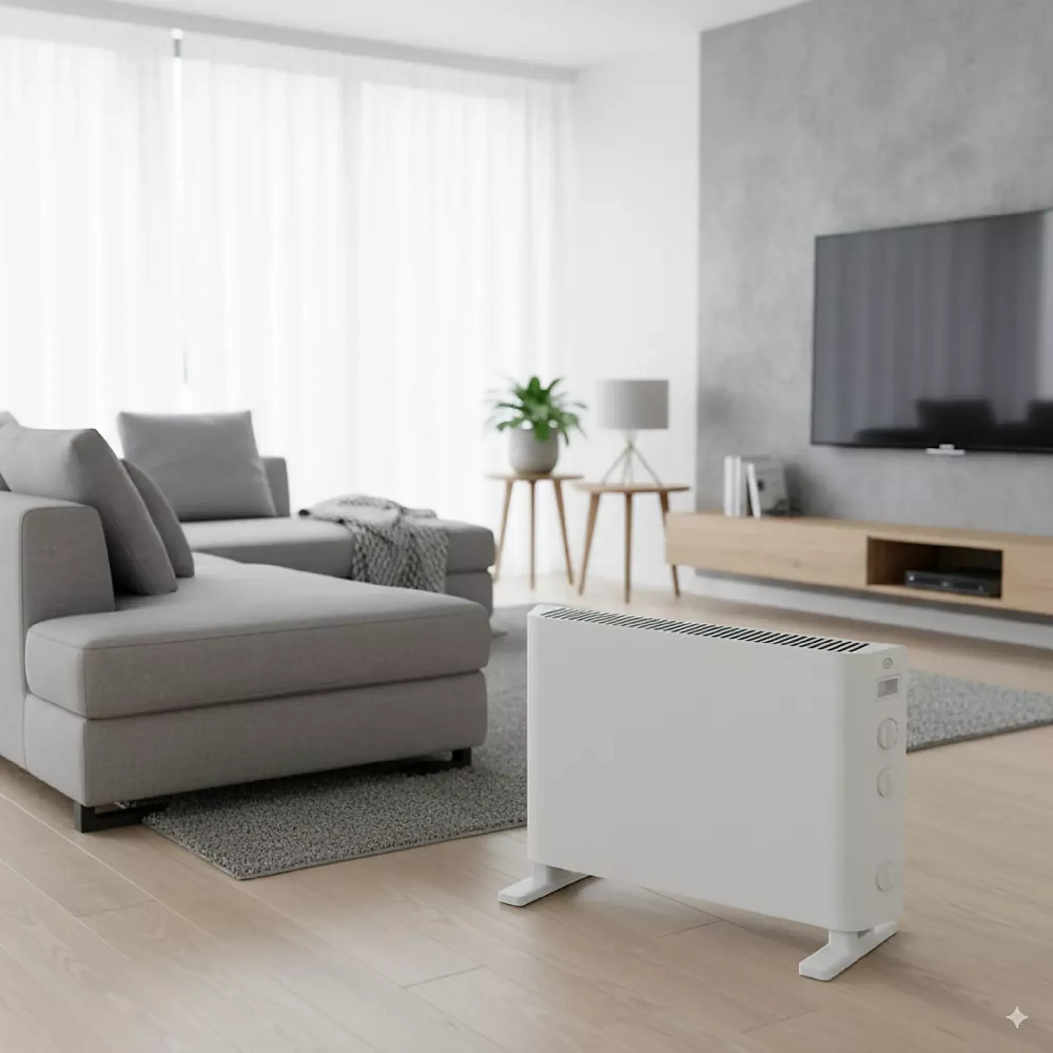 ESSENTIEL-B Chauffage électrique EHC201w - Blanc image