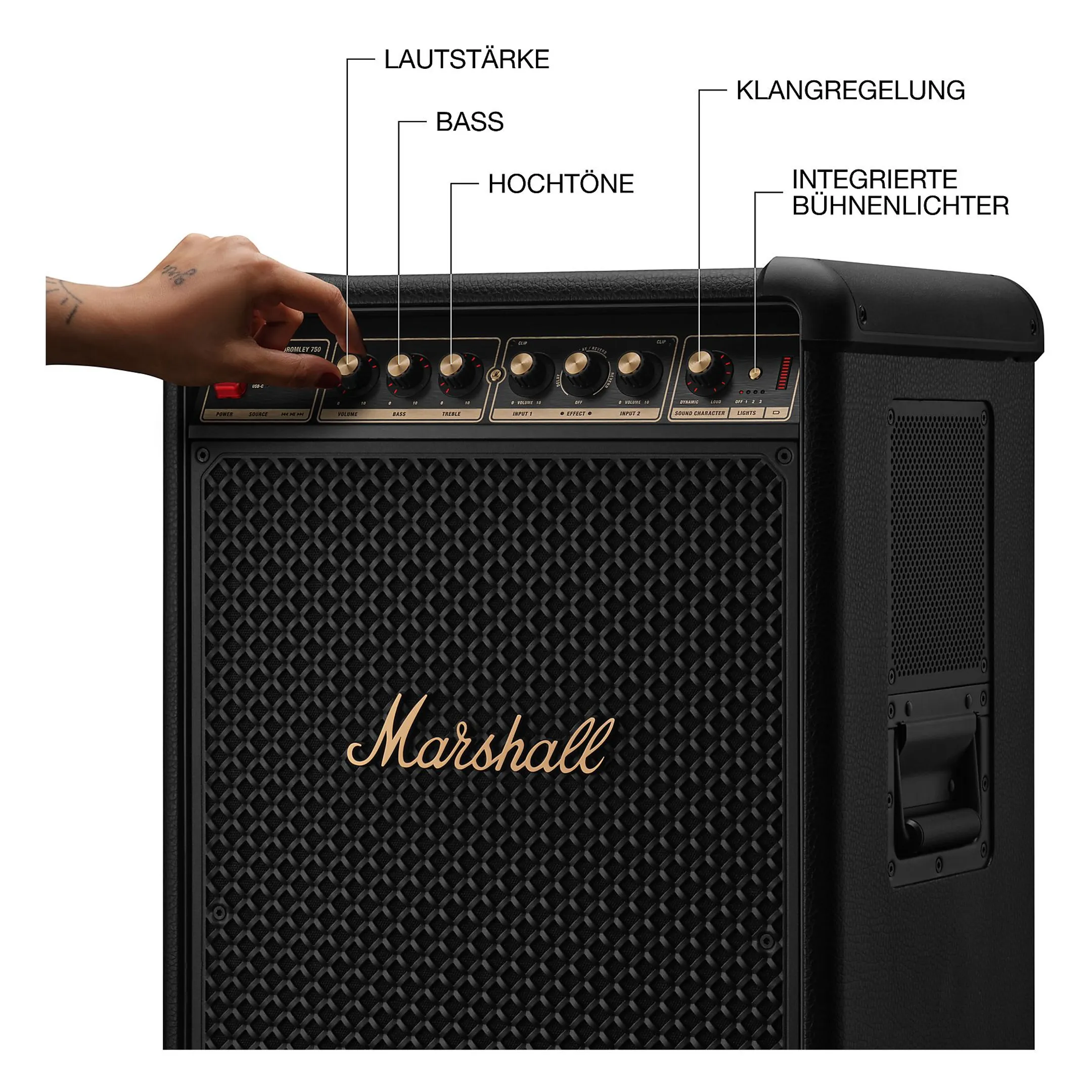 Marshall Bluetooth-Lautsprecher Bromley 750 image