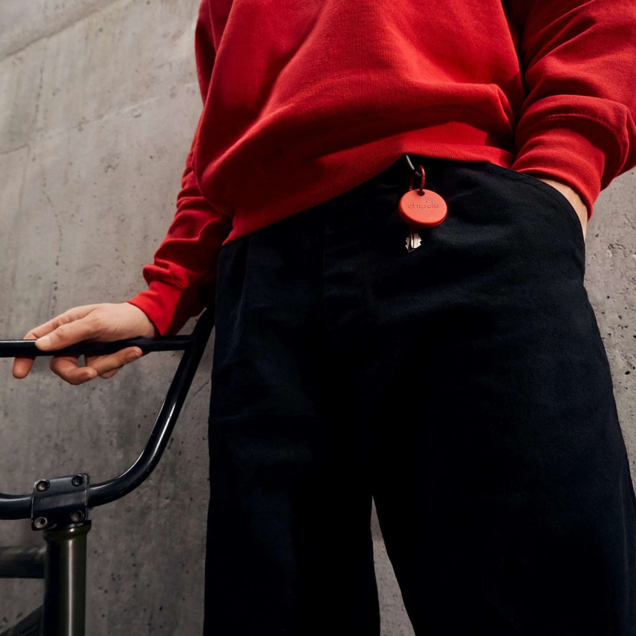 CHIPOLO Tracker POP - Rouge image