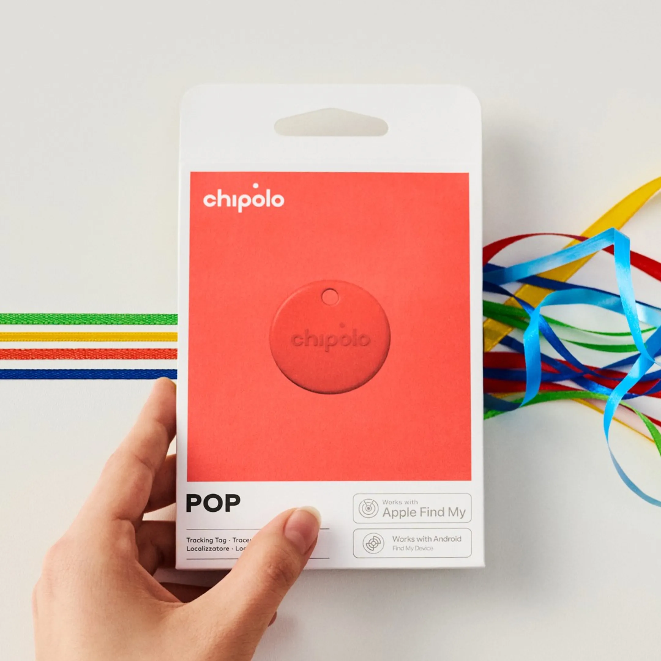 CHIPOLO Tracker POP - Rouge image