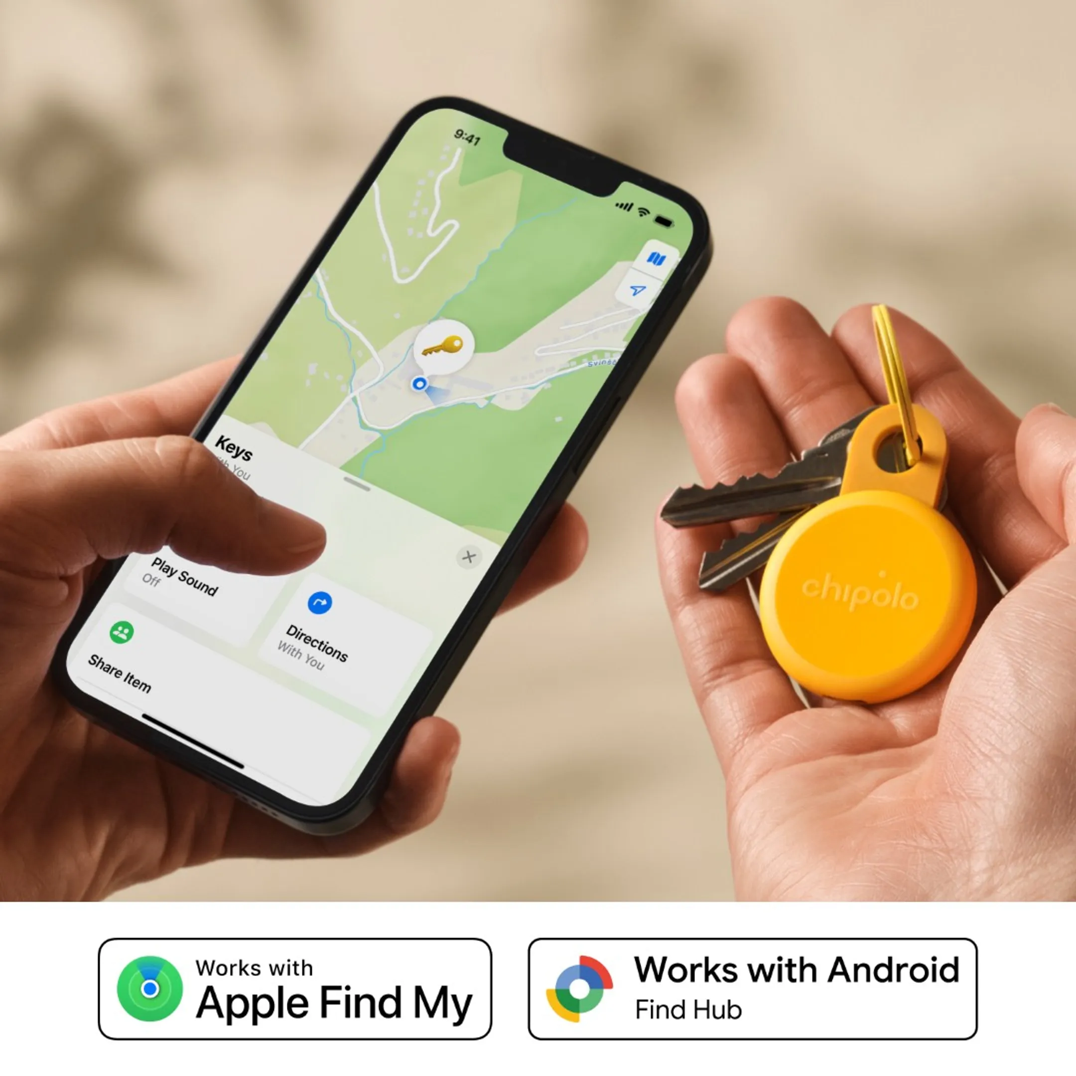 CHIPOLO Tracker LOOP - Honey image