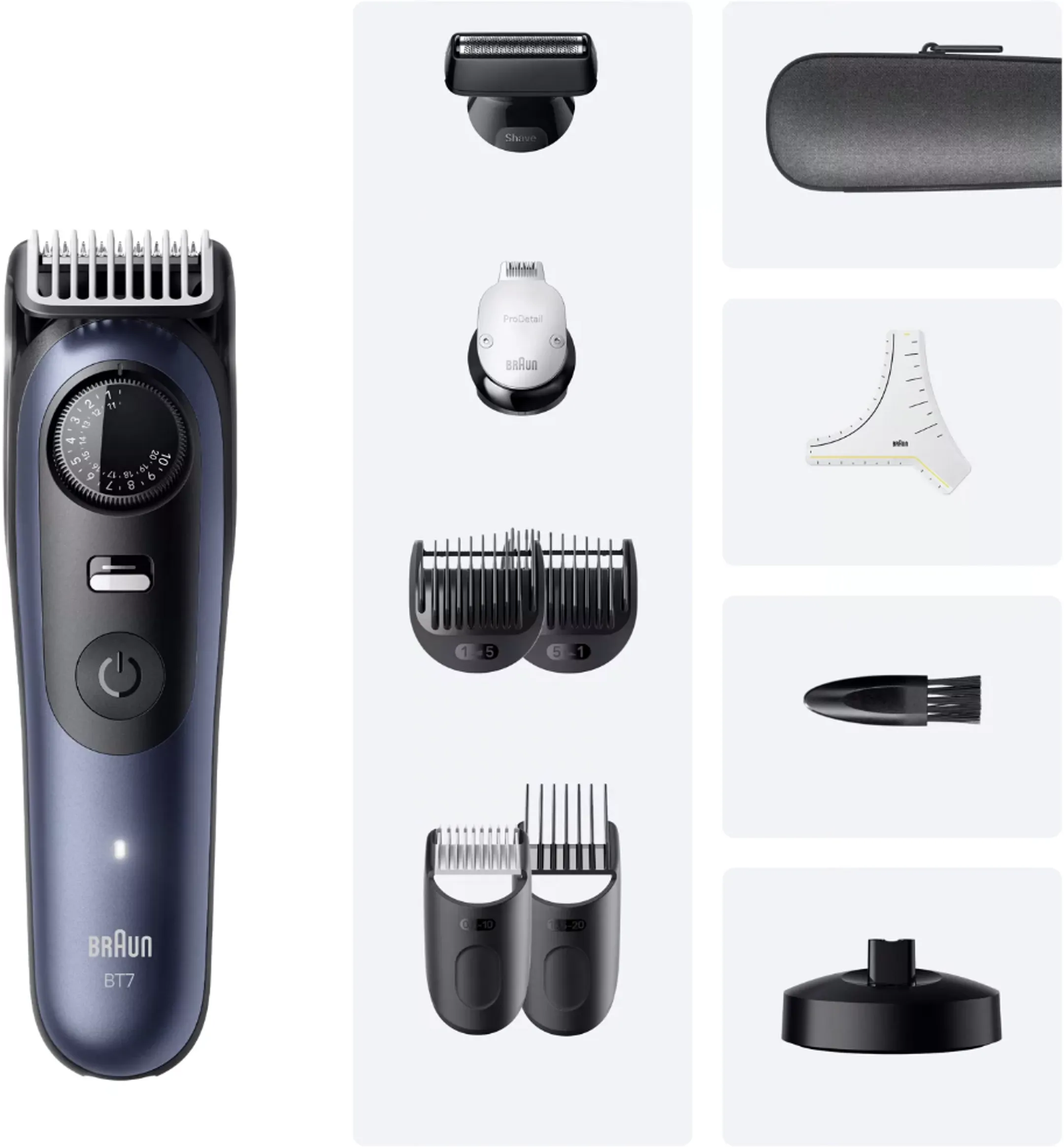 Braun Bartschneider Series 7 BT7540 – Blau image