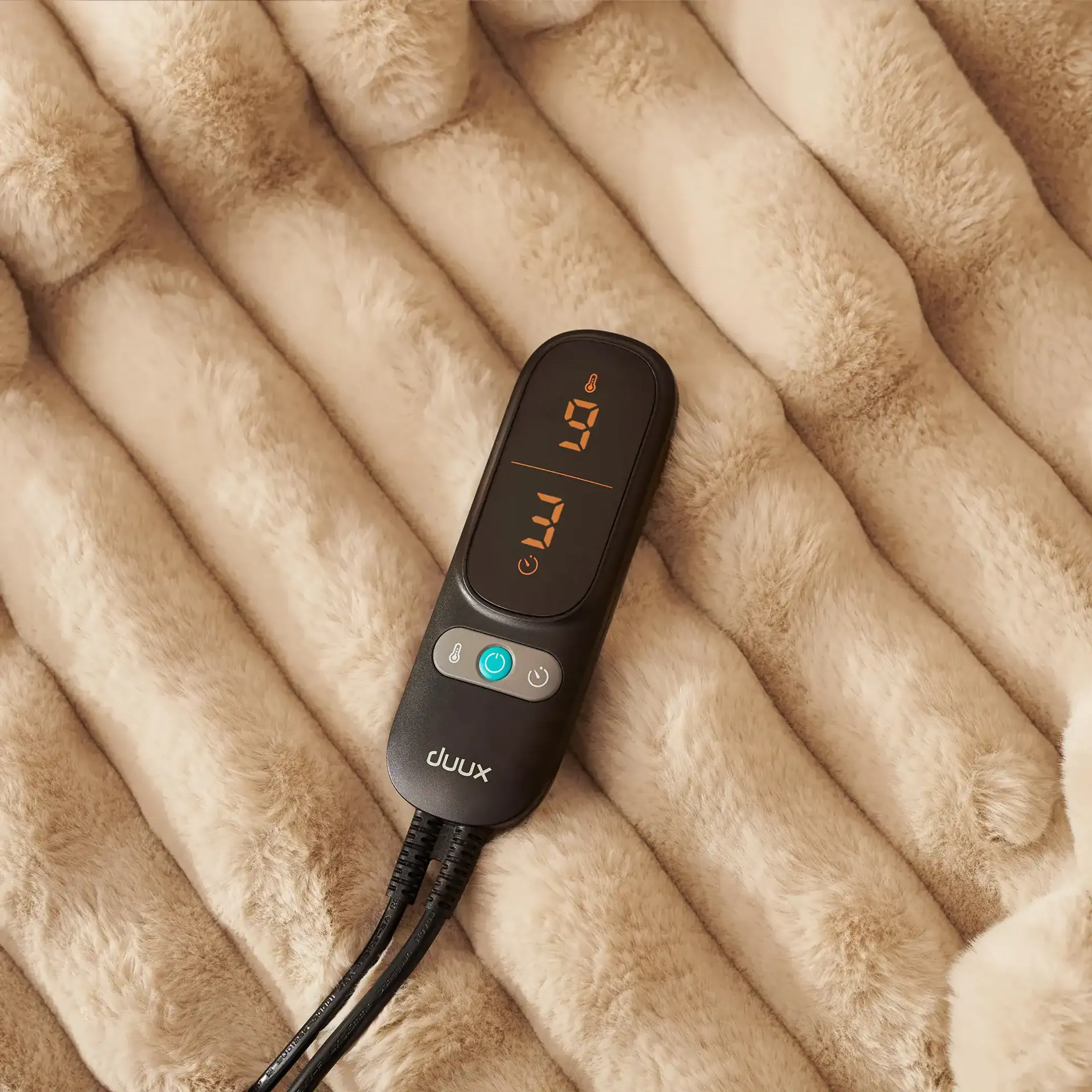 DUUX Heizdecke YENTL – Beige gestreift image