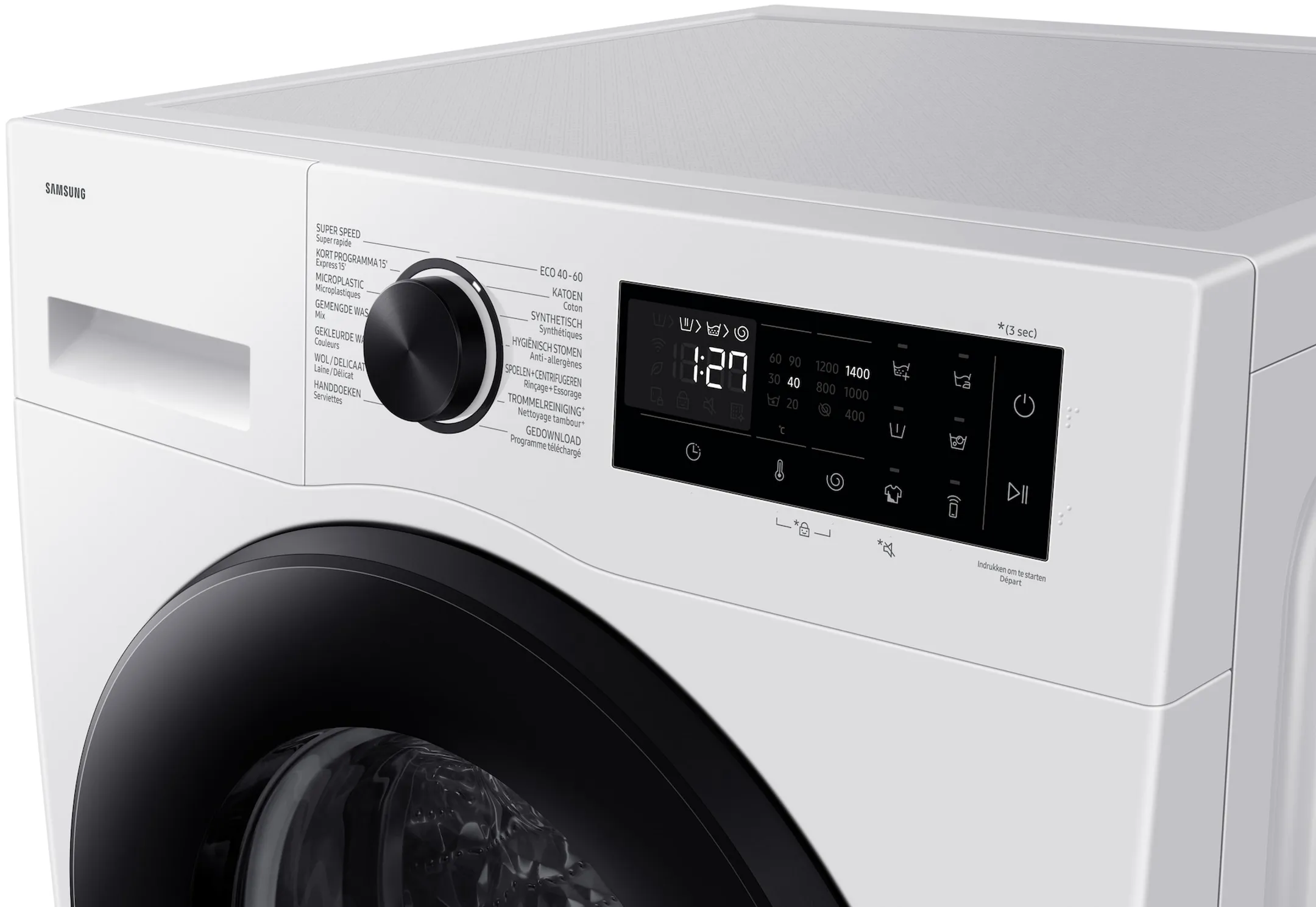 Samsung Lave-linge AI Ecobubble Serie 5000 WW1UFG5U34AEEN image