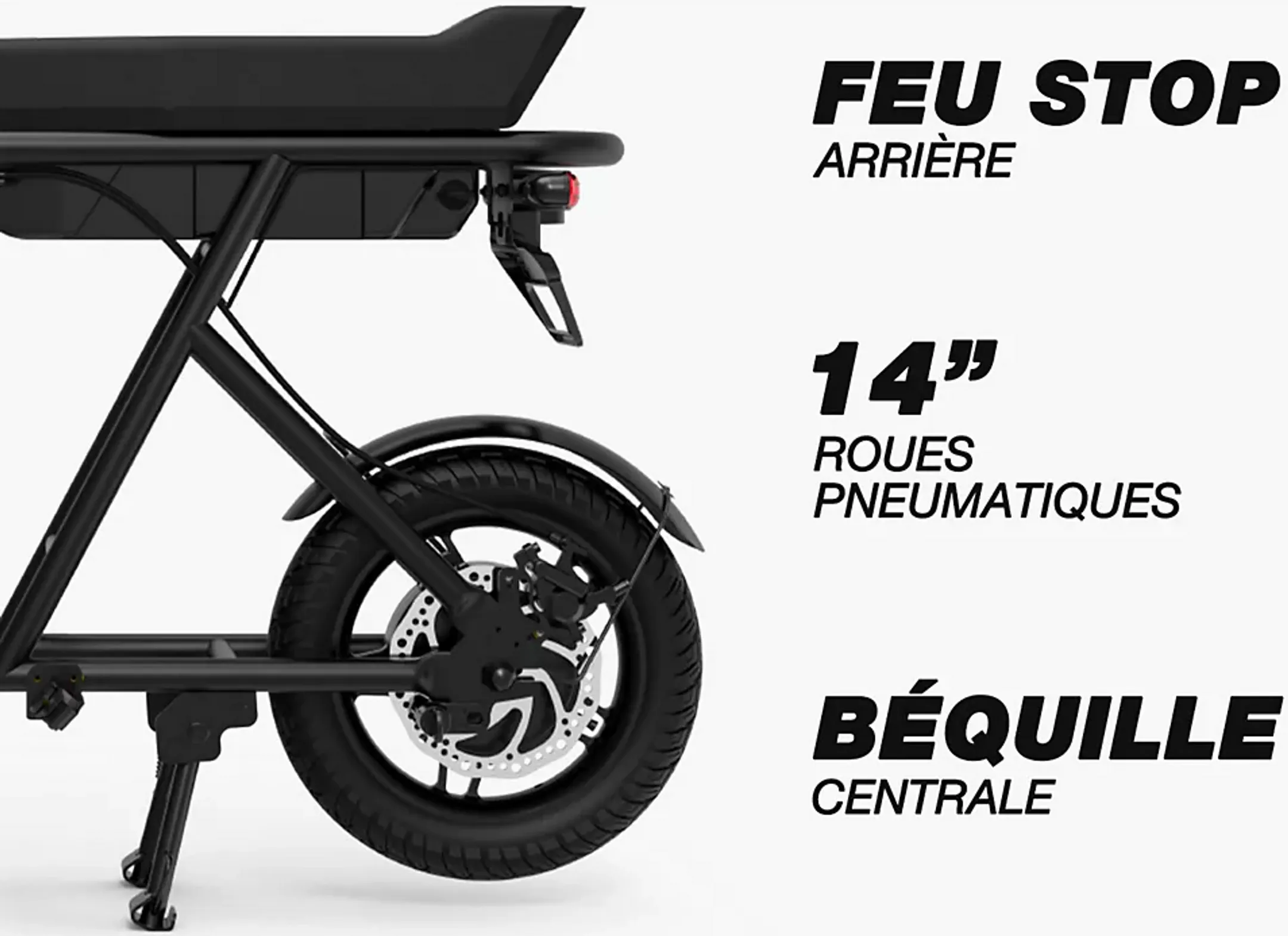 WISPEED Draisienne électrique Wimob Scoot - Noir image