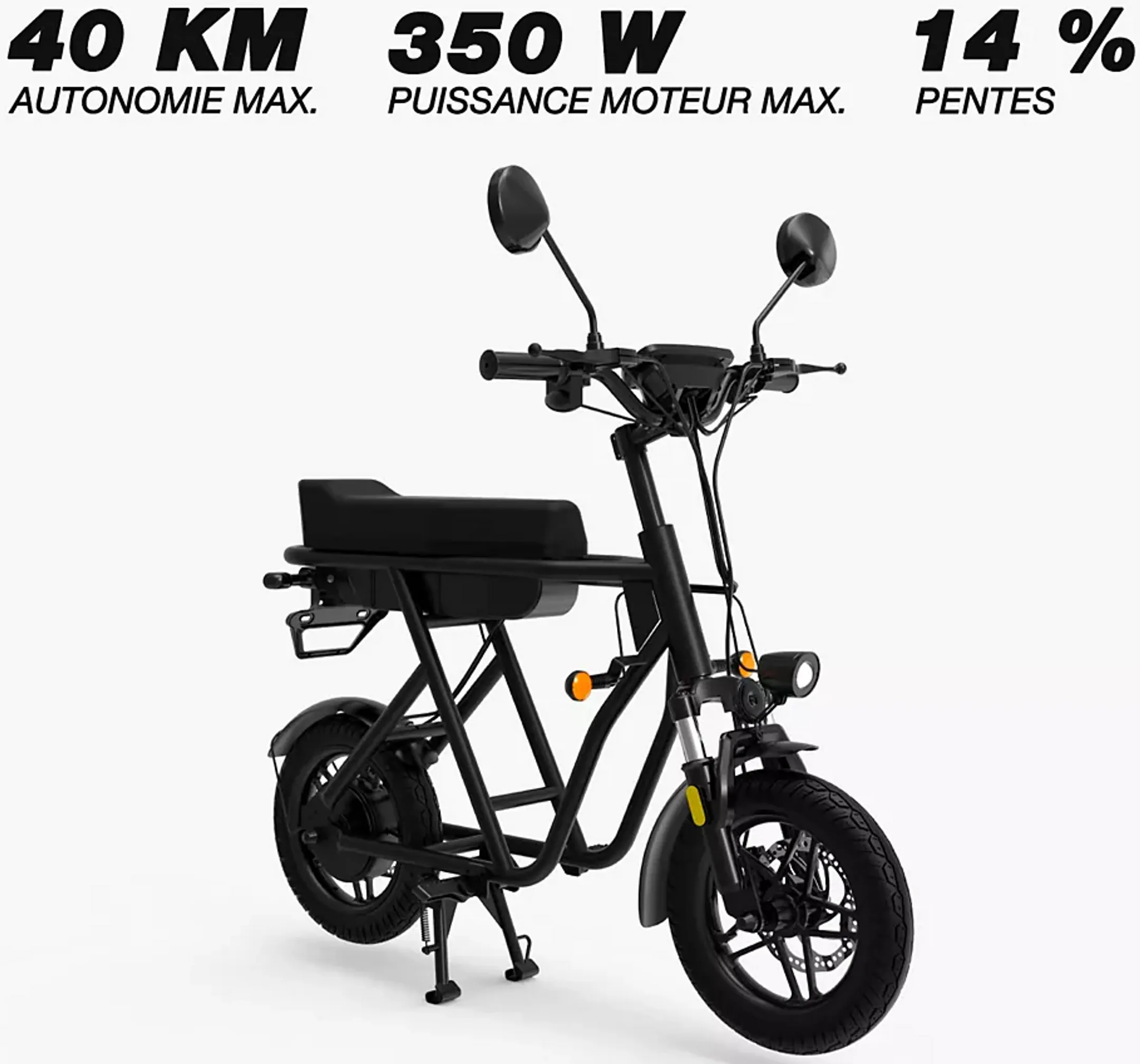 WISPEED Draisienne électrique Wimob Scoot - Noir image