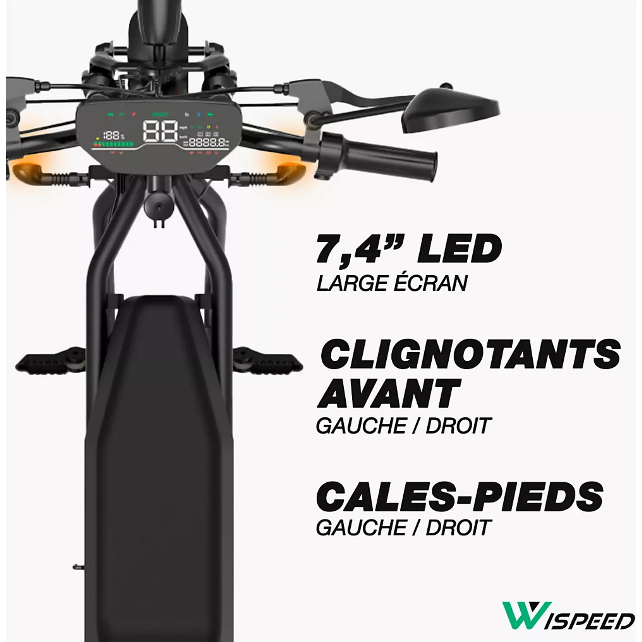 WISPEED Draisienne électrique Wimob Scoot - Noir image