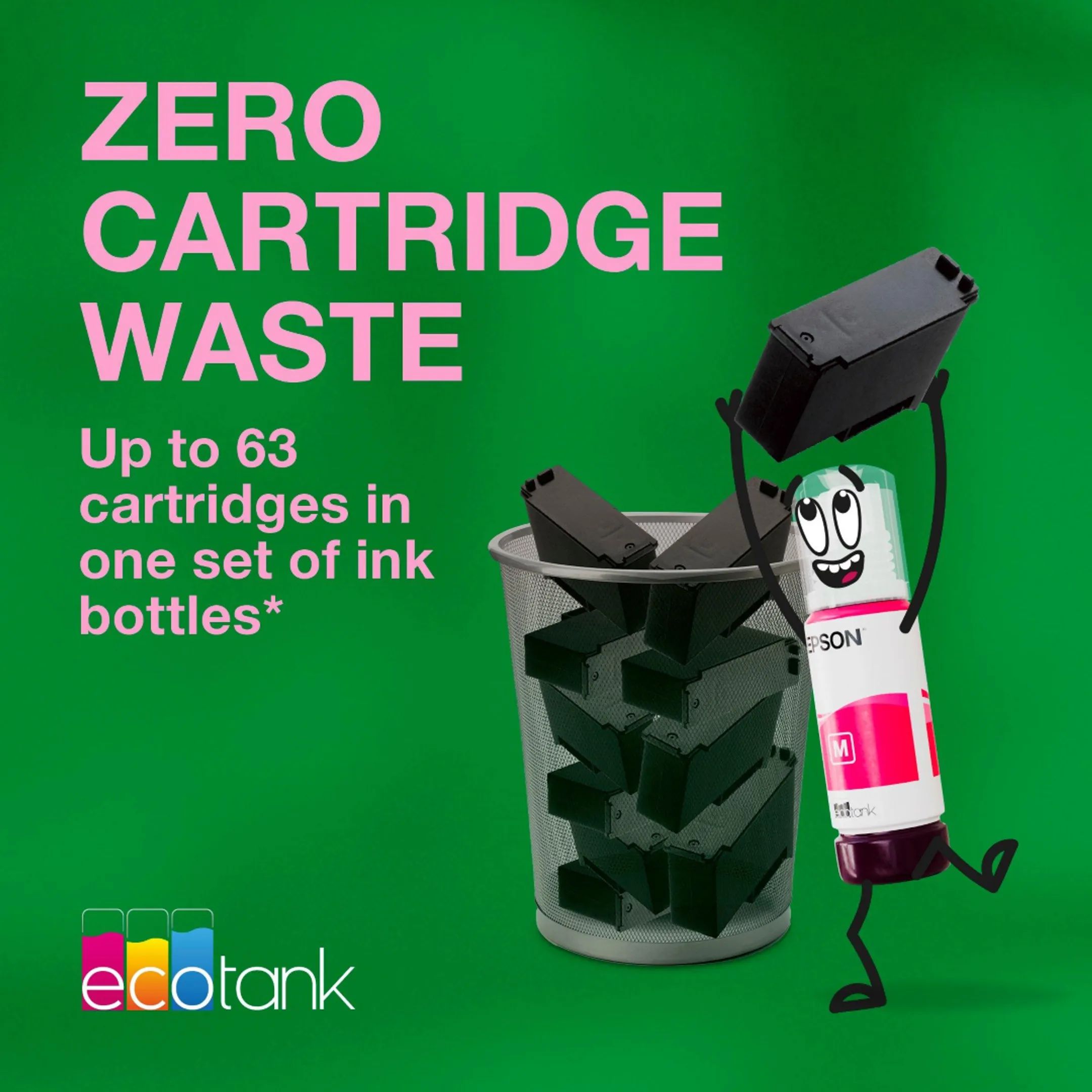 Epson Imprimante Multifonction Eco Tank ET-4950 - Noir image