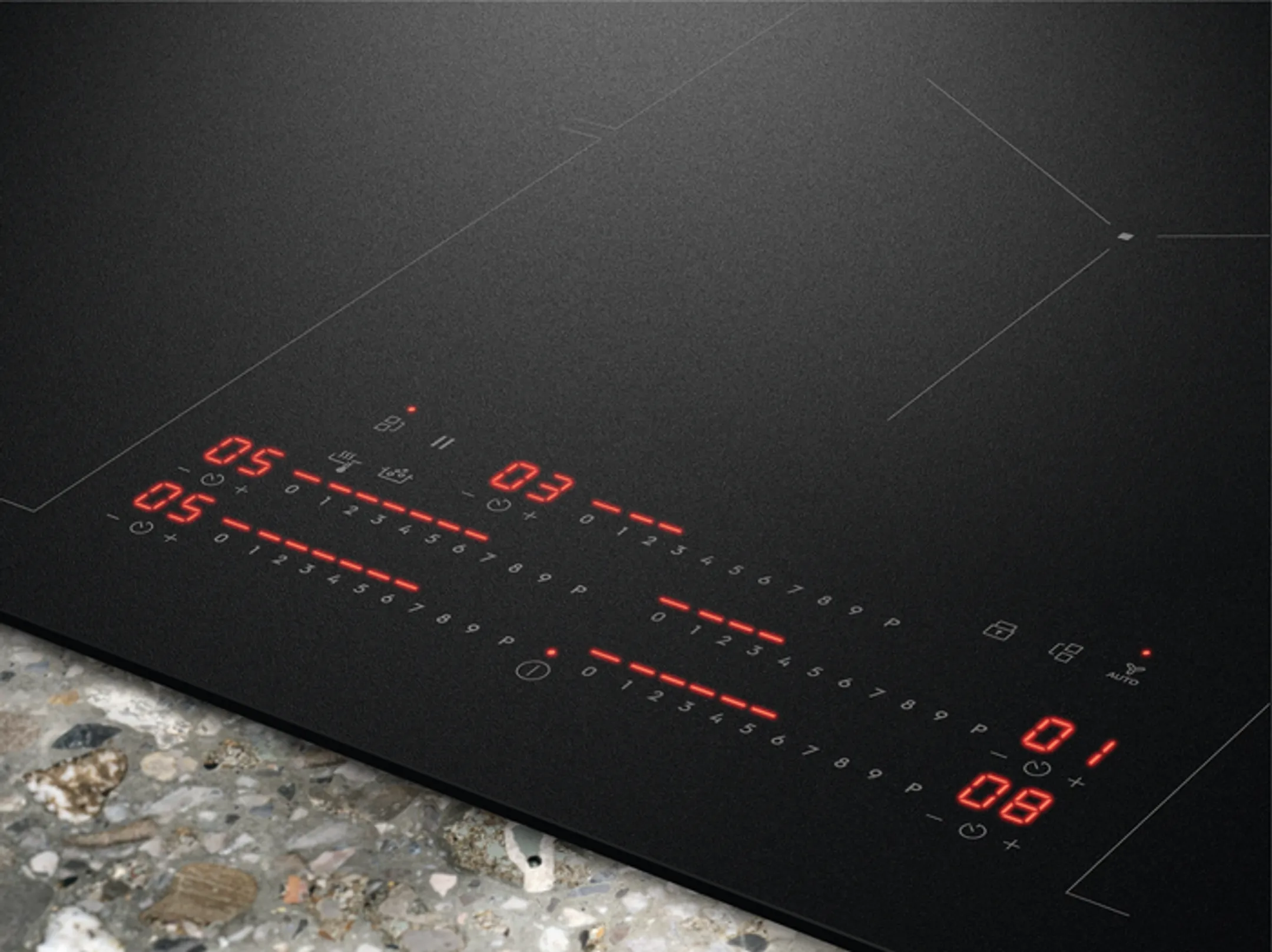 Electrolux Table de cuisson induction SaphirMatt EIS87553IZ image
