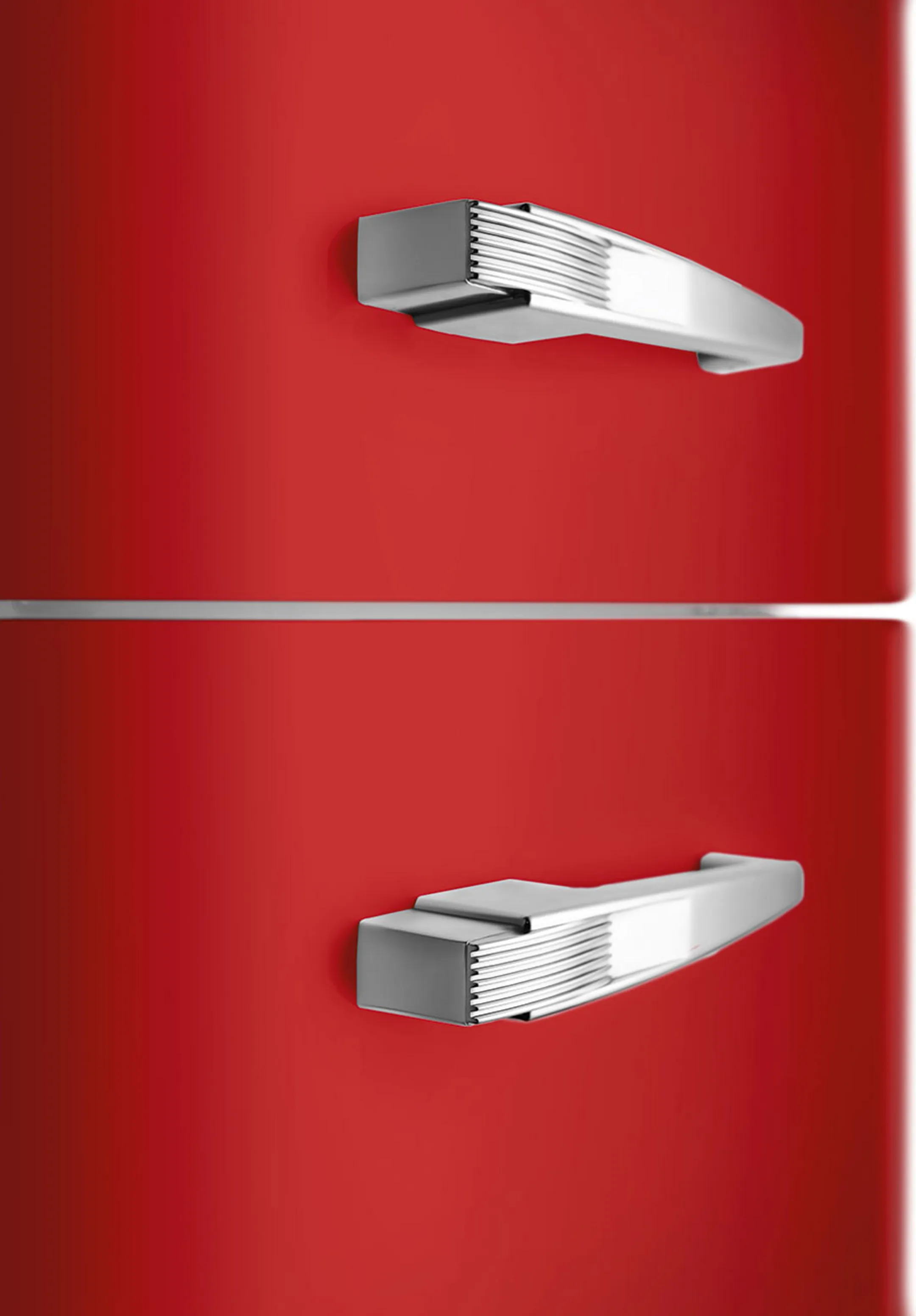 Smeg Fridge freezer combo FAB30RRD6 - Red image