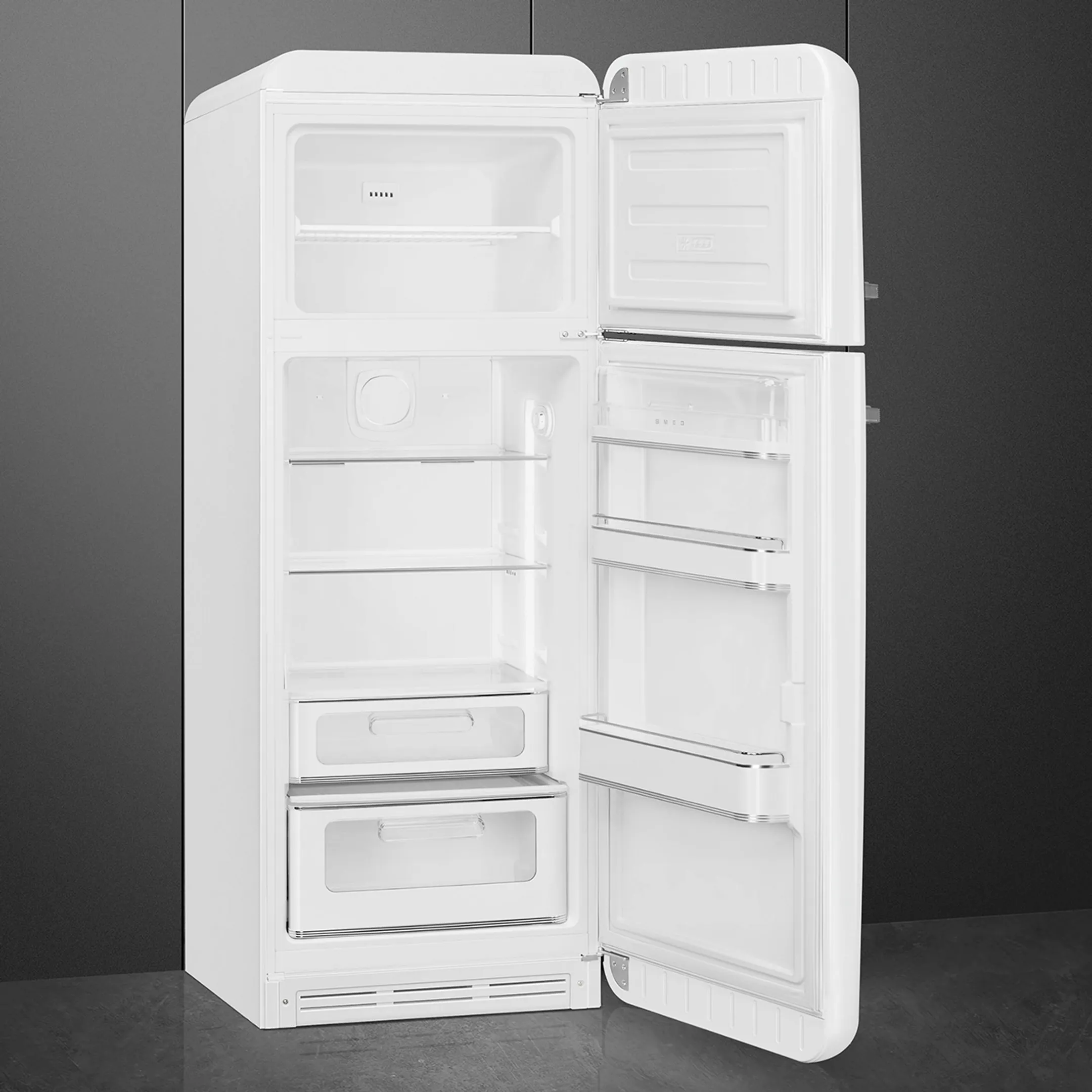 Smeg Combi frigo congélateur FAB30RWH6 - Blanc image
