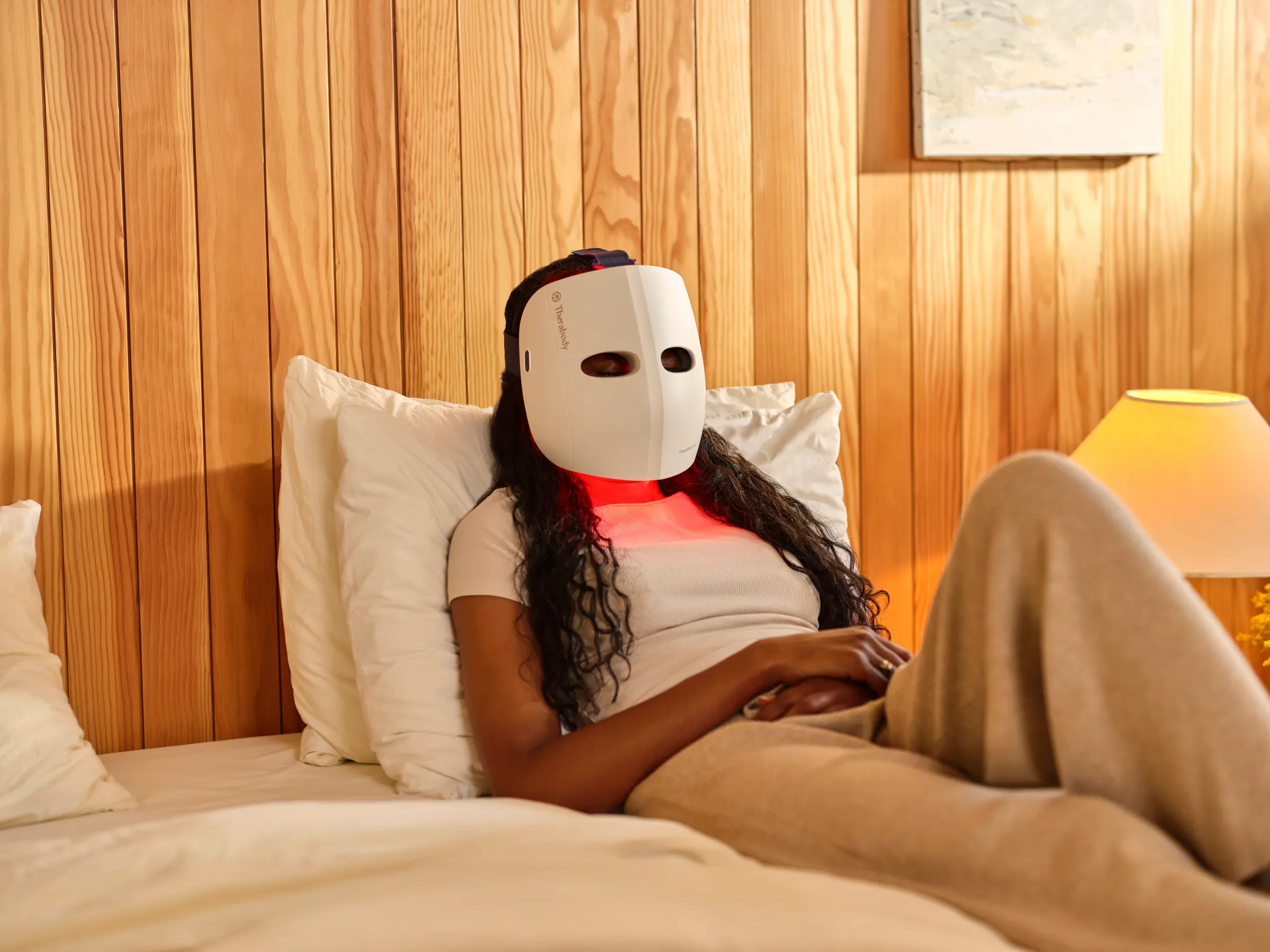 Therabody LED-Maske TheraFace Mask Glo – Weiß image