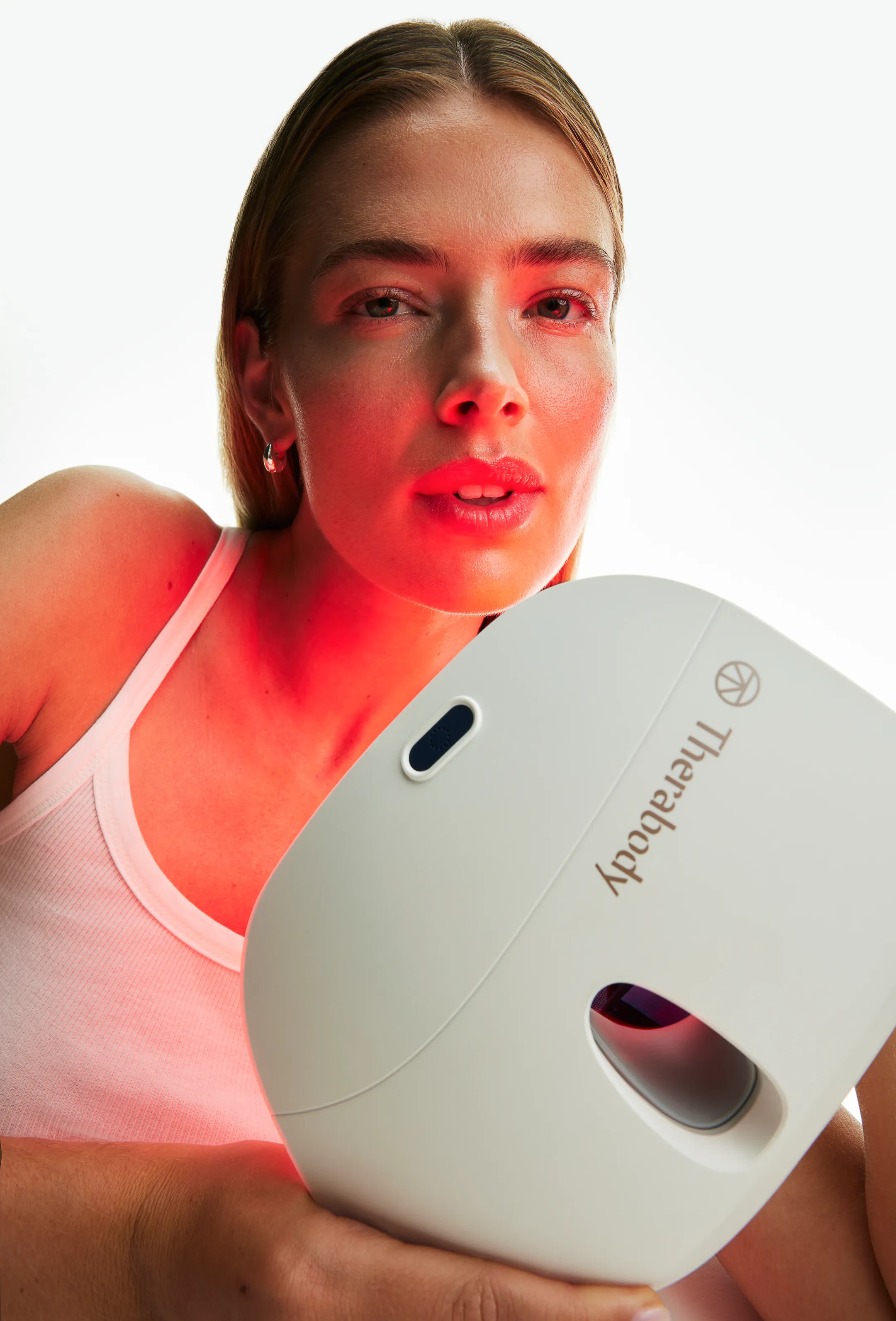 Therabody LED-Maske TheraFace Mask Glo – Weiß image