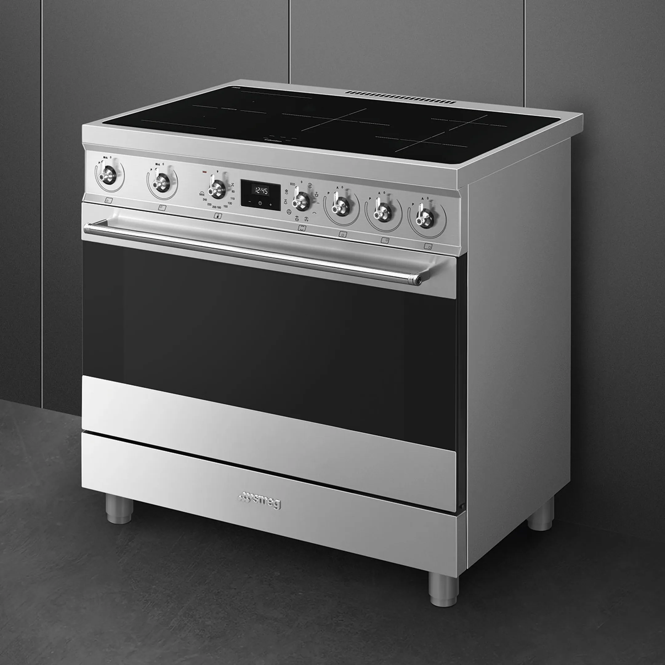 Smeg Cuisinière induction Classica Sinfonia C9IMX2 - Inox  image