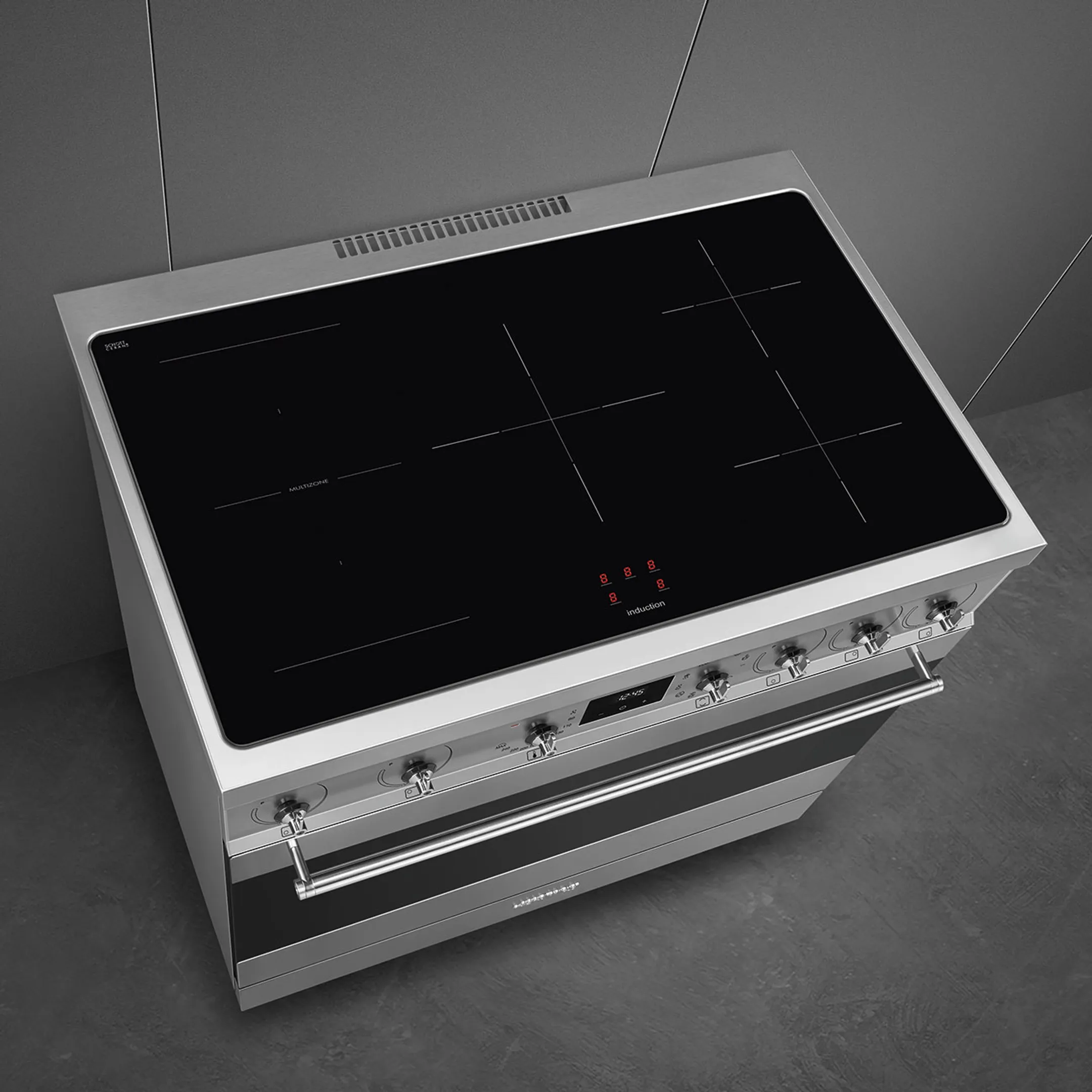 Smeg Cuisinière induction Classica Sinfonia C9IMX2 - Inox  image
