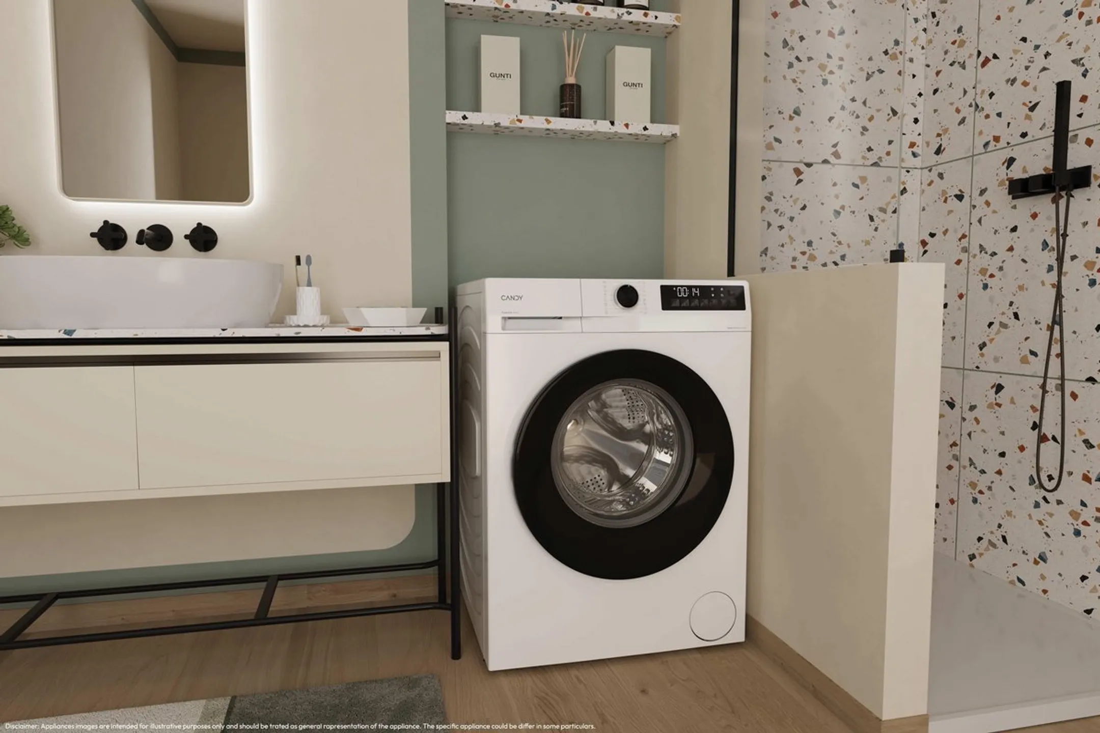 Candy Waschtrockner GWD 4106B8-S image