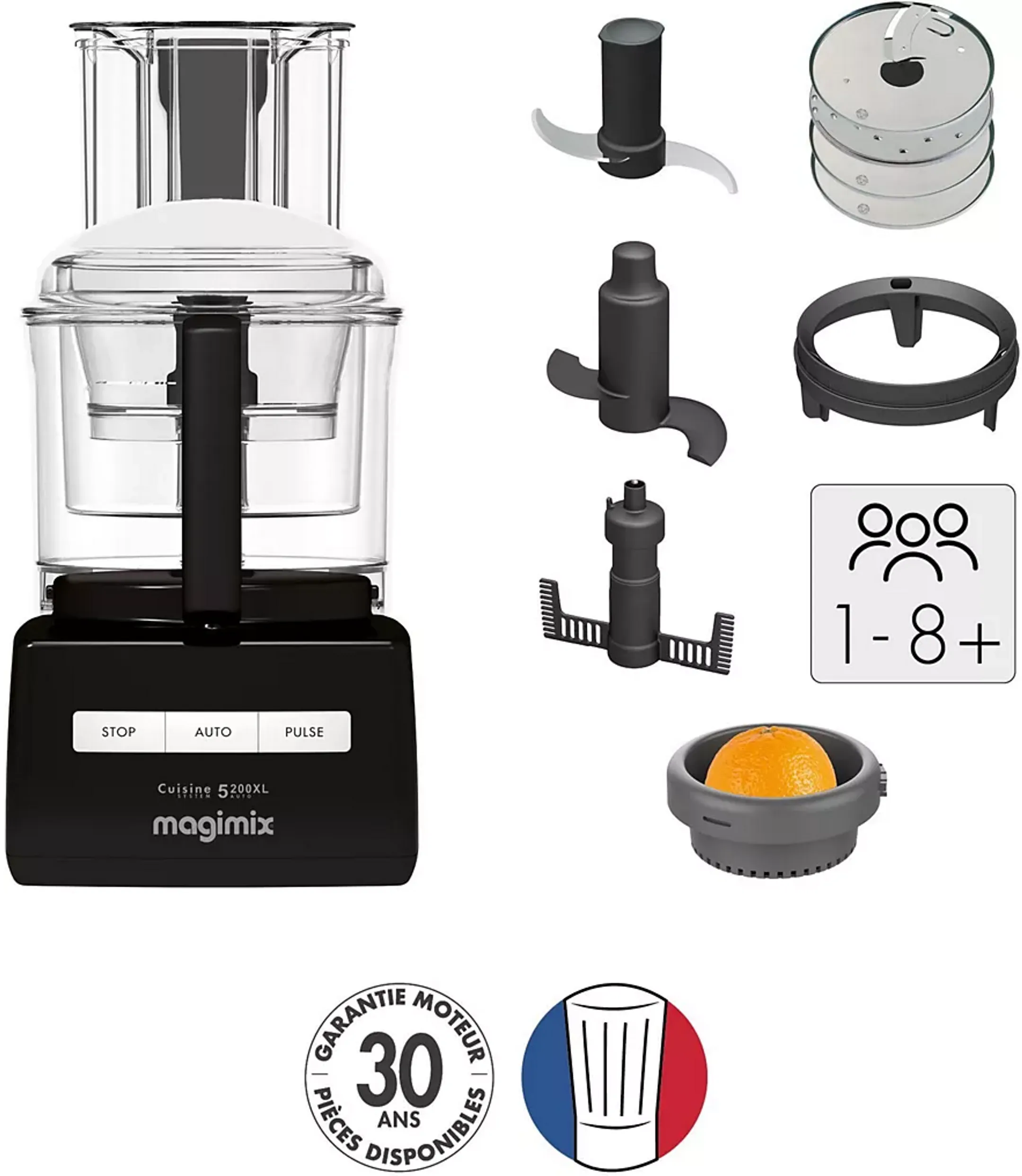 Magimix Robot multifonction CS 5200 XL - Noir image