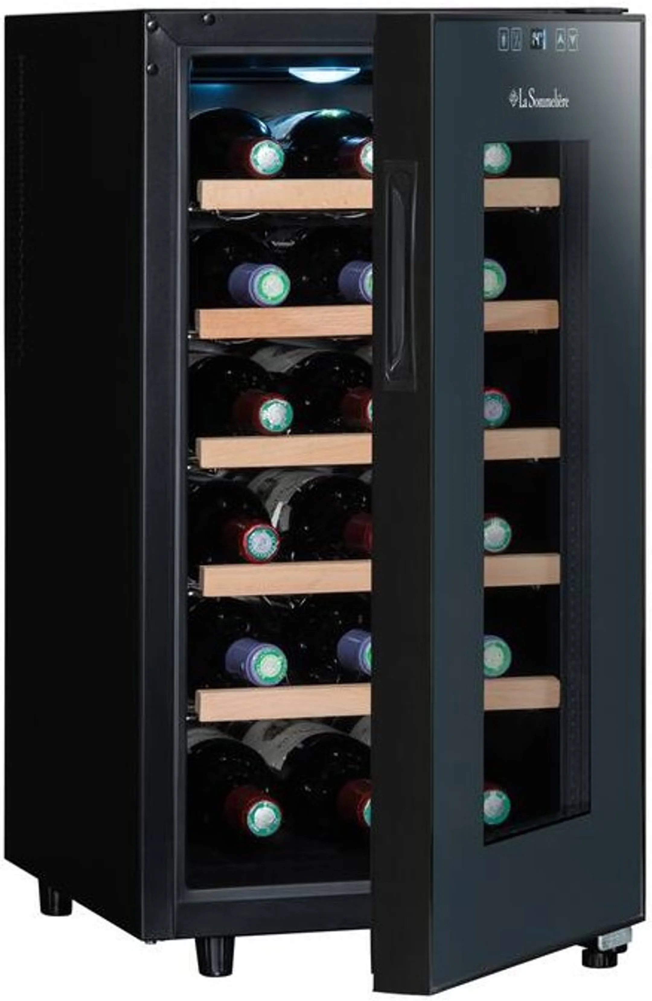 La Sommelière Cave à vin LS18Silence - 18 bouteilles image