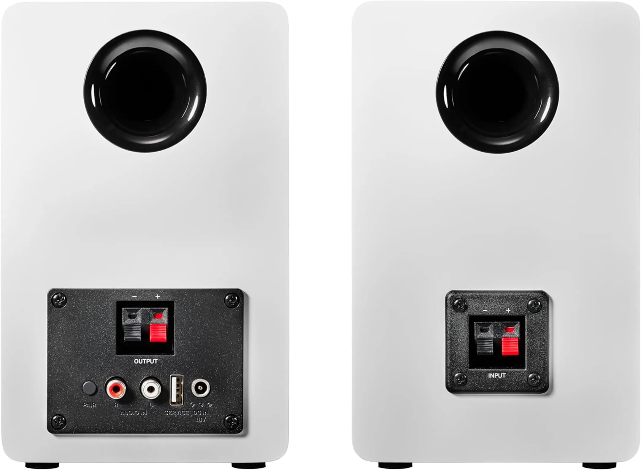 Audio Technica Enceinte bibliothèque amplifiée AT-SP3X - 2 pièces - Blanc image