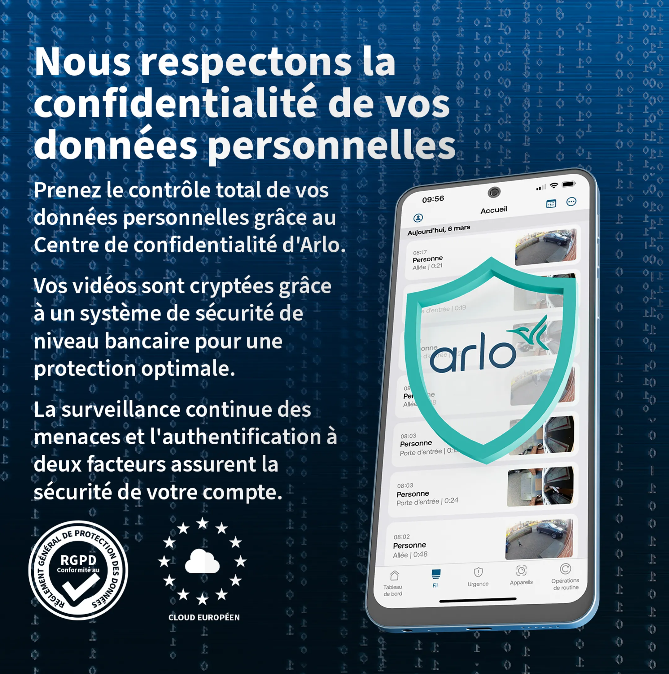ARLO Caméra de surveillance extérieure Essential 3 2K PTZ - 2 pièces image