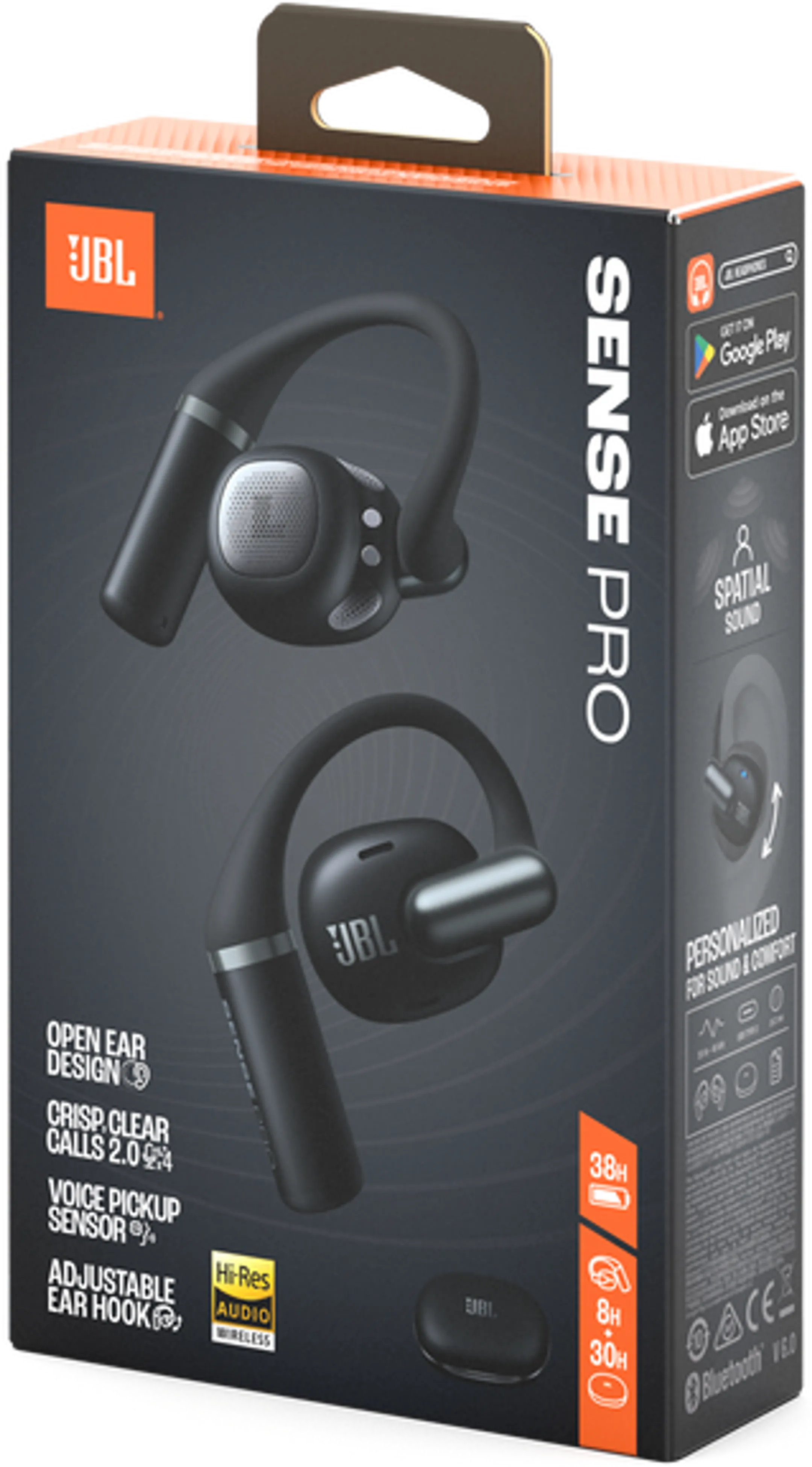 JBL Kabellose Kopfhörer Sense Pro – Schwarz image