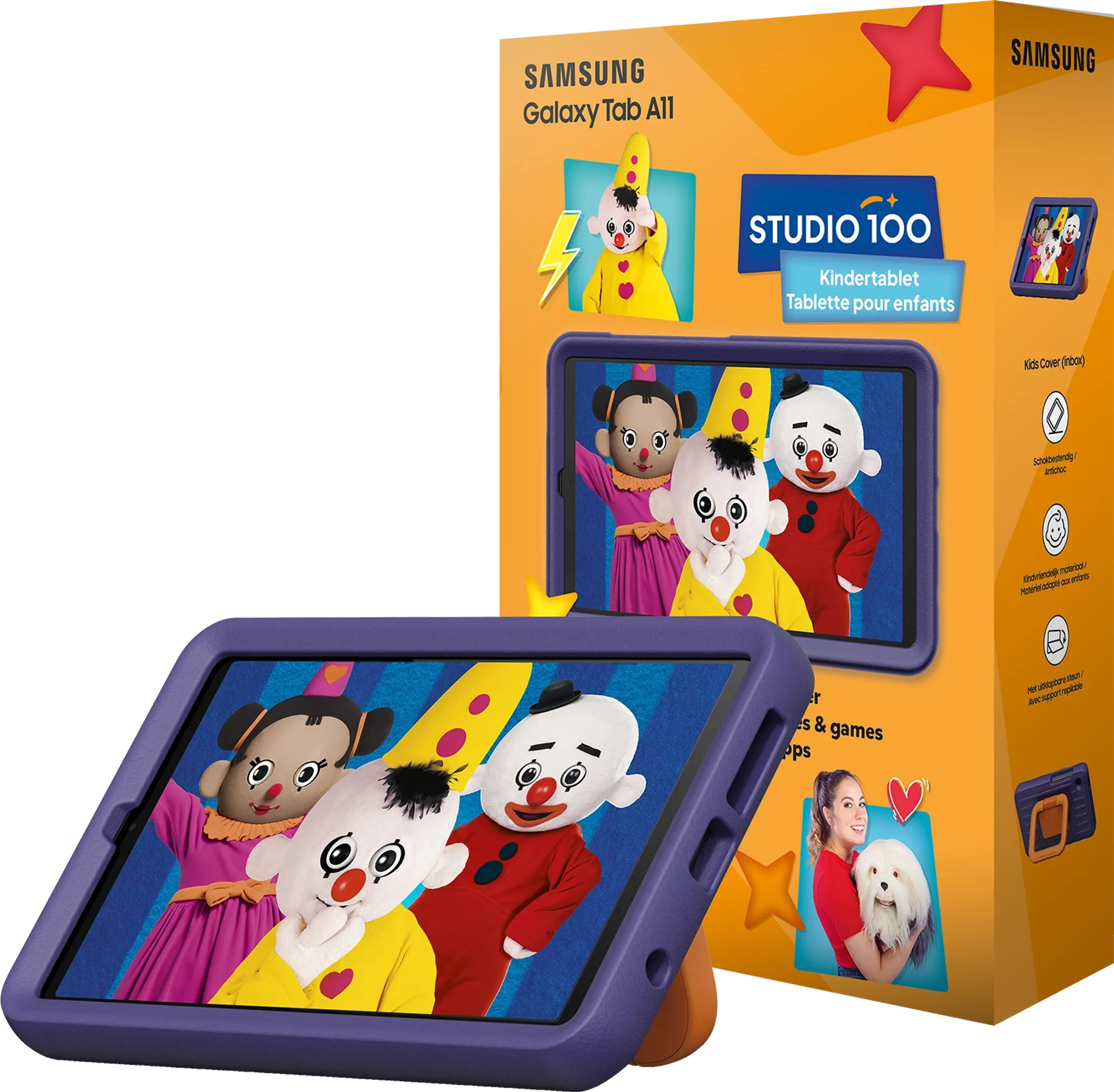 Tablet Galaxy Tab A11 Studio 100 Kids Bundle 64GB