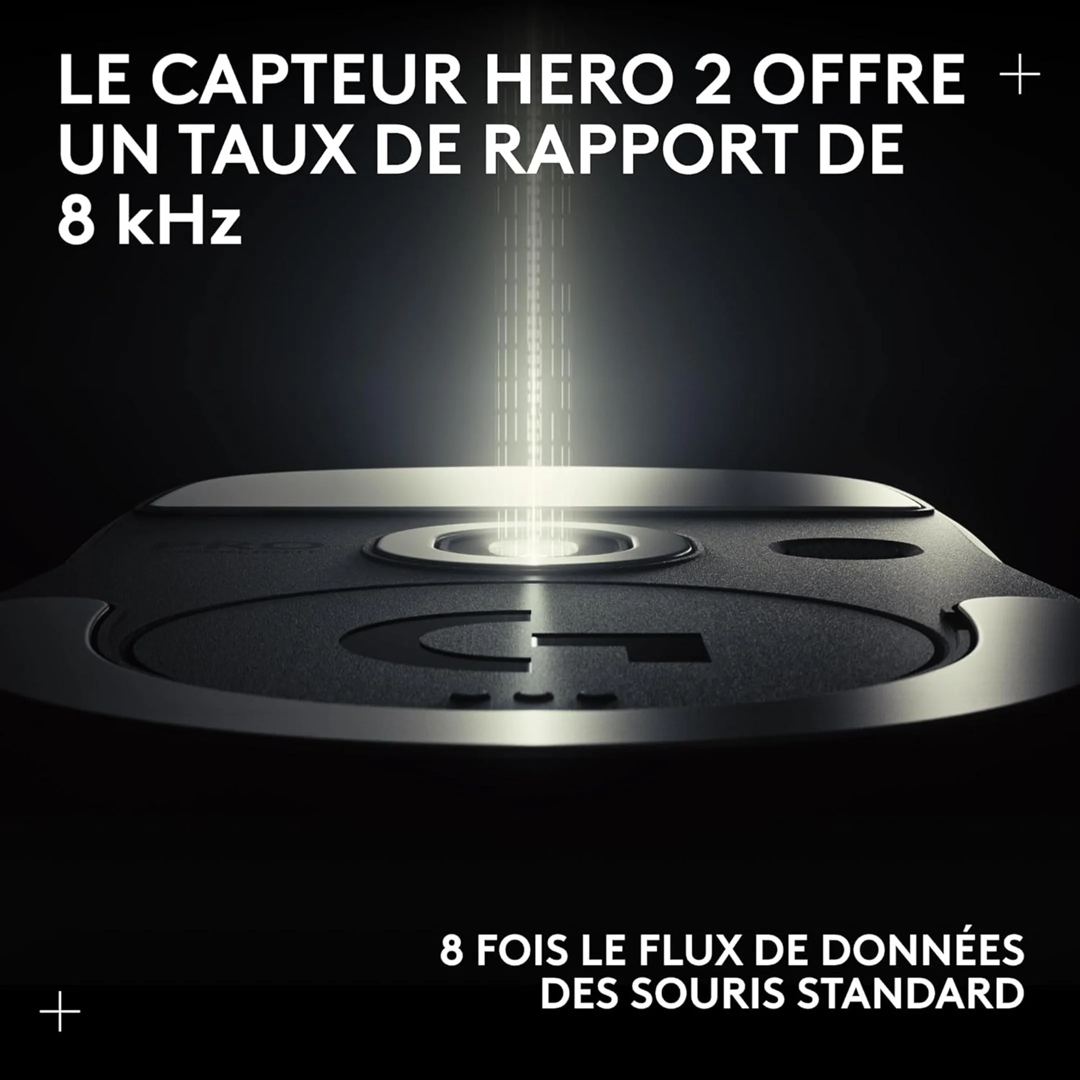 Logitech G Souris sans fil G Pro X Superlight 2 Lightspeed - Blanc image