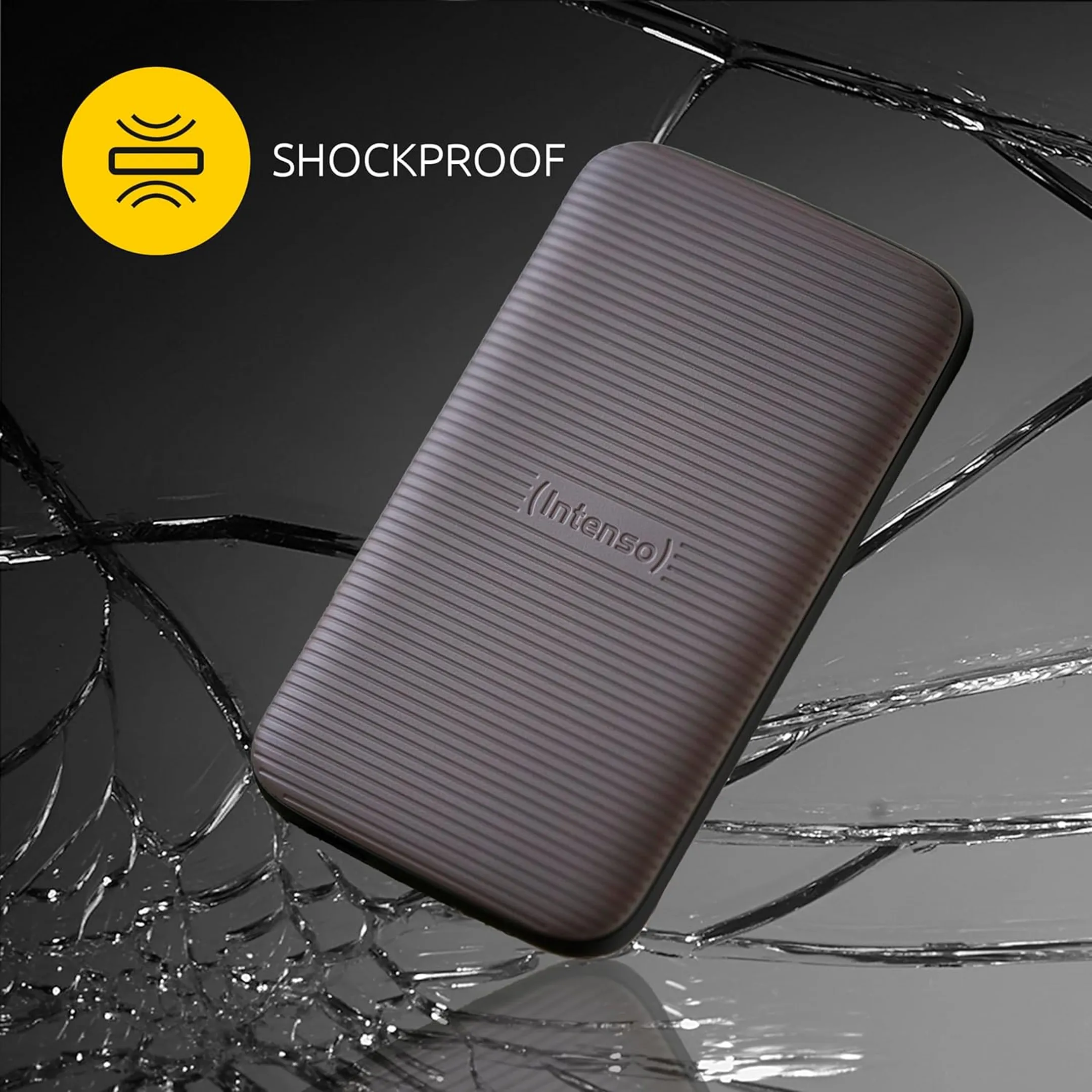 Intenso SSD externe TX500 - 2To - Brun image