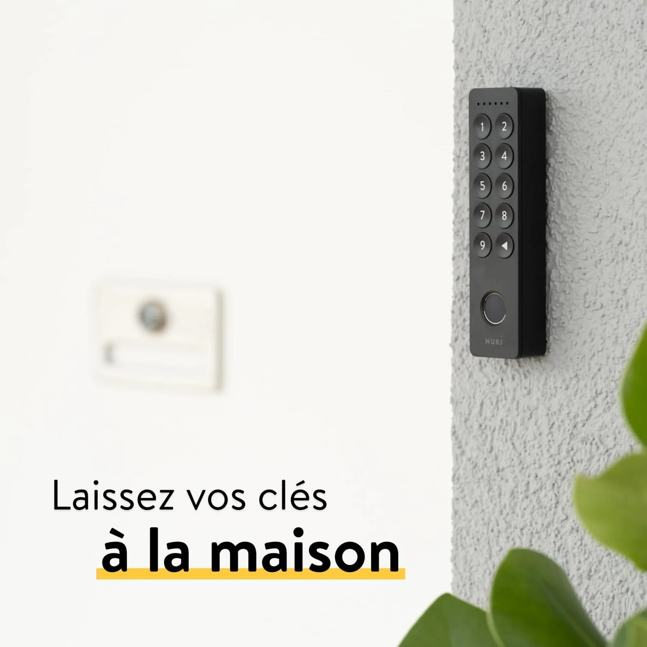 NUKI Digicode connecté Keypad 2.0 - Noir image