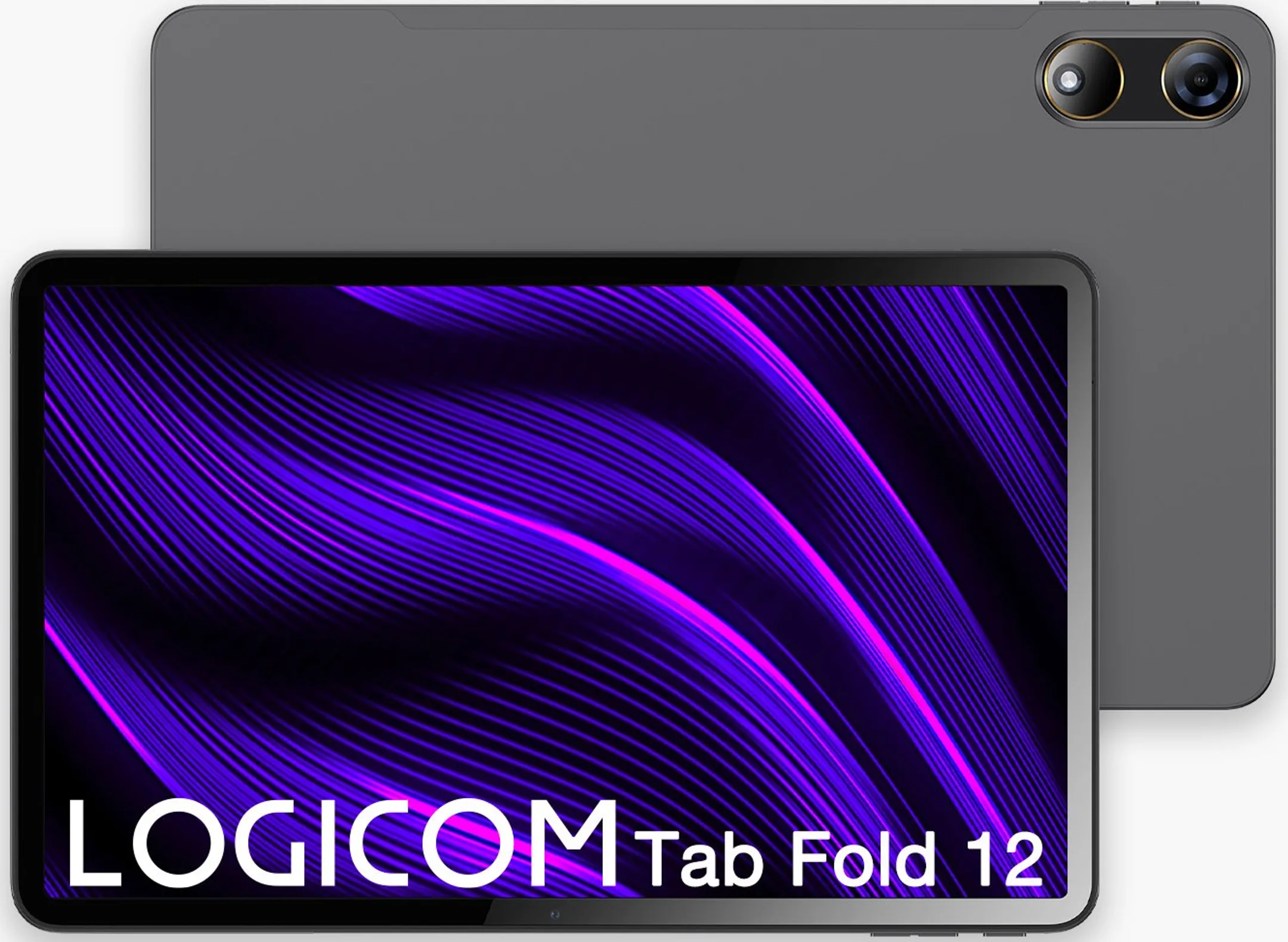 Tablet TAB Fold 12 - 128GB - Grau