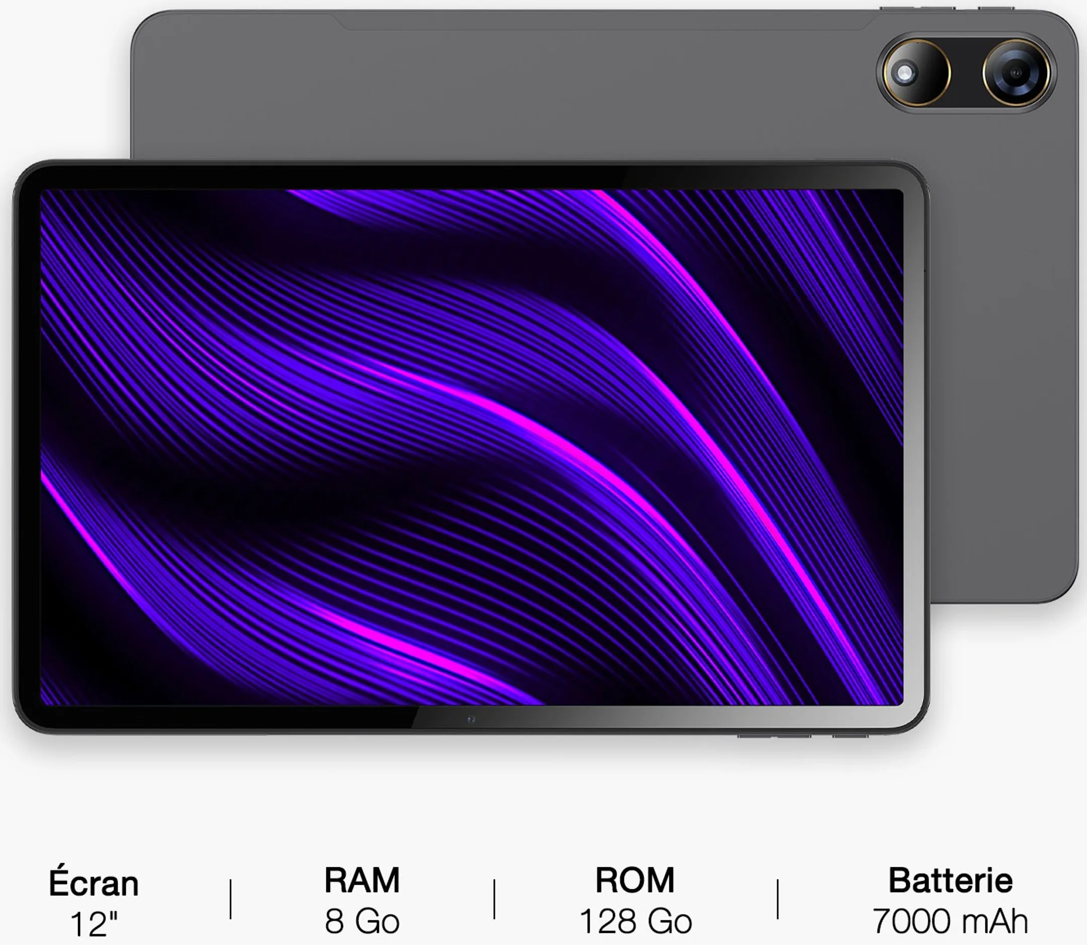 LOGICOM Tablet TAB Fold 12 - 128GB - Grey image