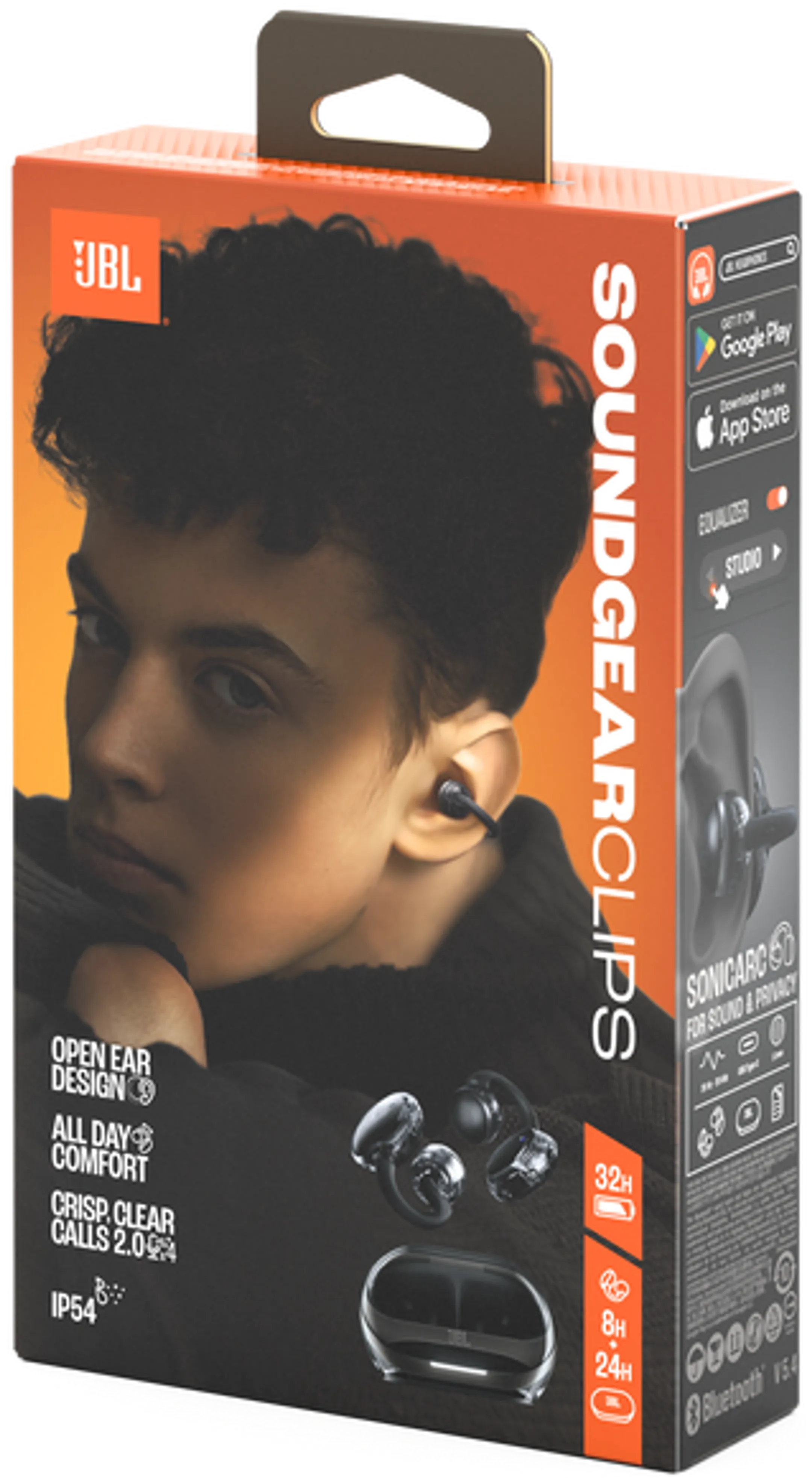 JBL Ecouteurs sans fil Soundgear Clips - Noir image