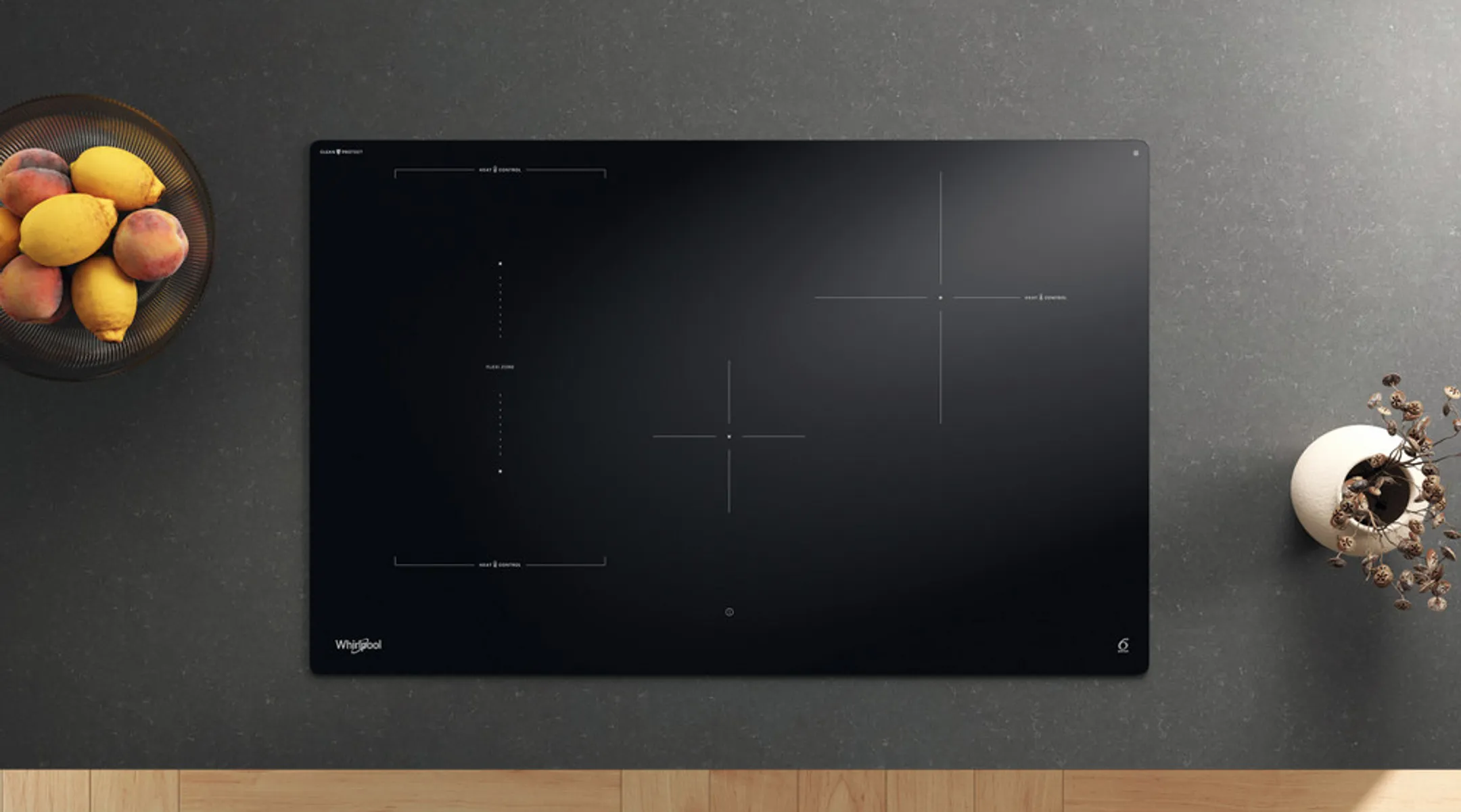 Whirlpool Induktionskochfeld HeatControl WTX8015DCF image