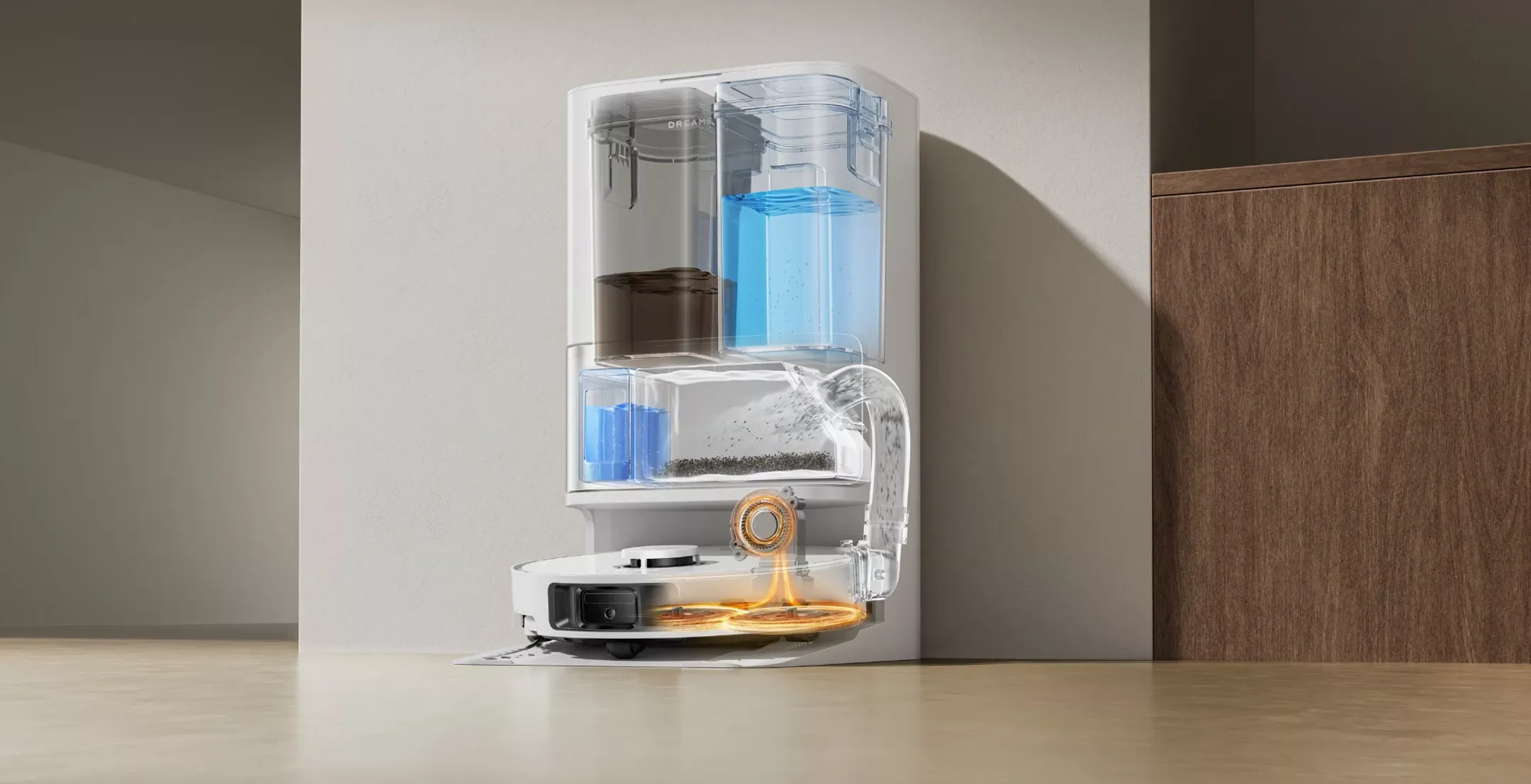 DREAME Robot aspirateur laveur L10s Ultra (Gen 3) - Blanc image