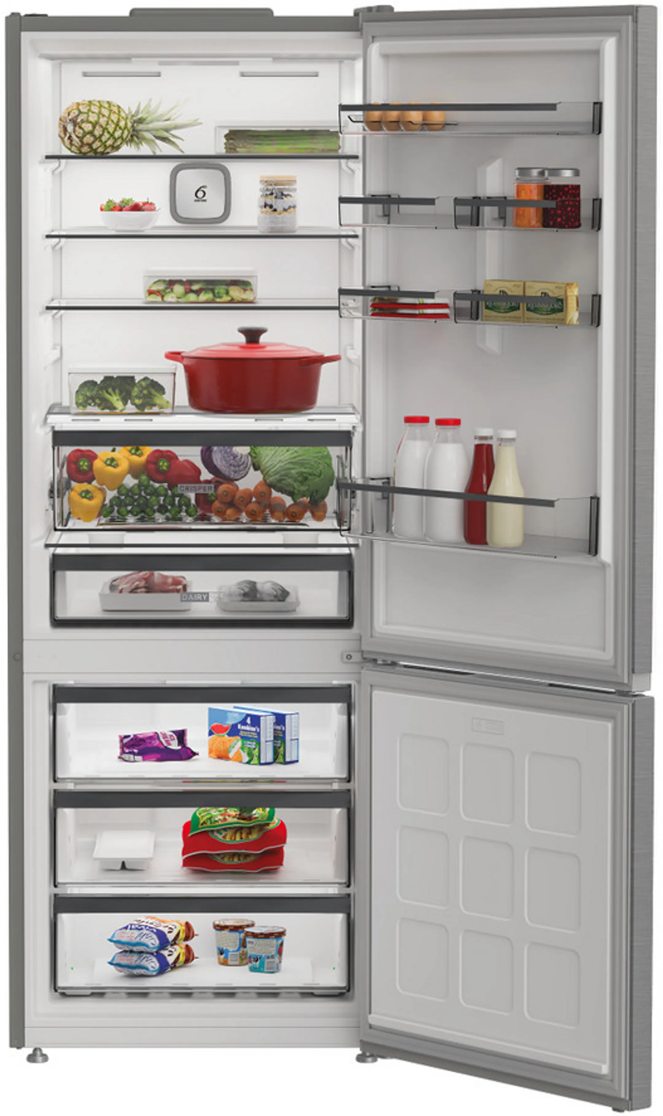 Whirlpool Combi frigo congélateur 6Th Sense WHK2 6494 X6E image