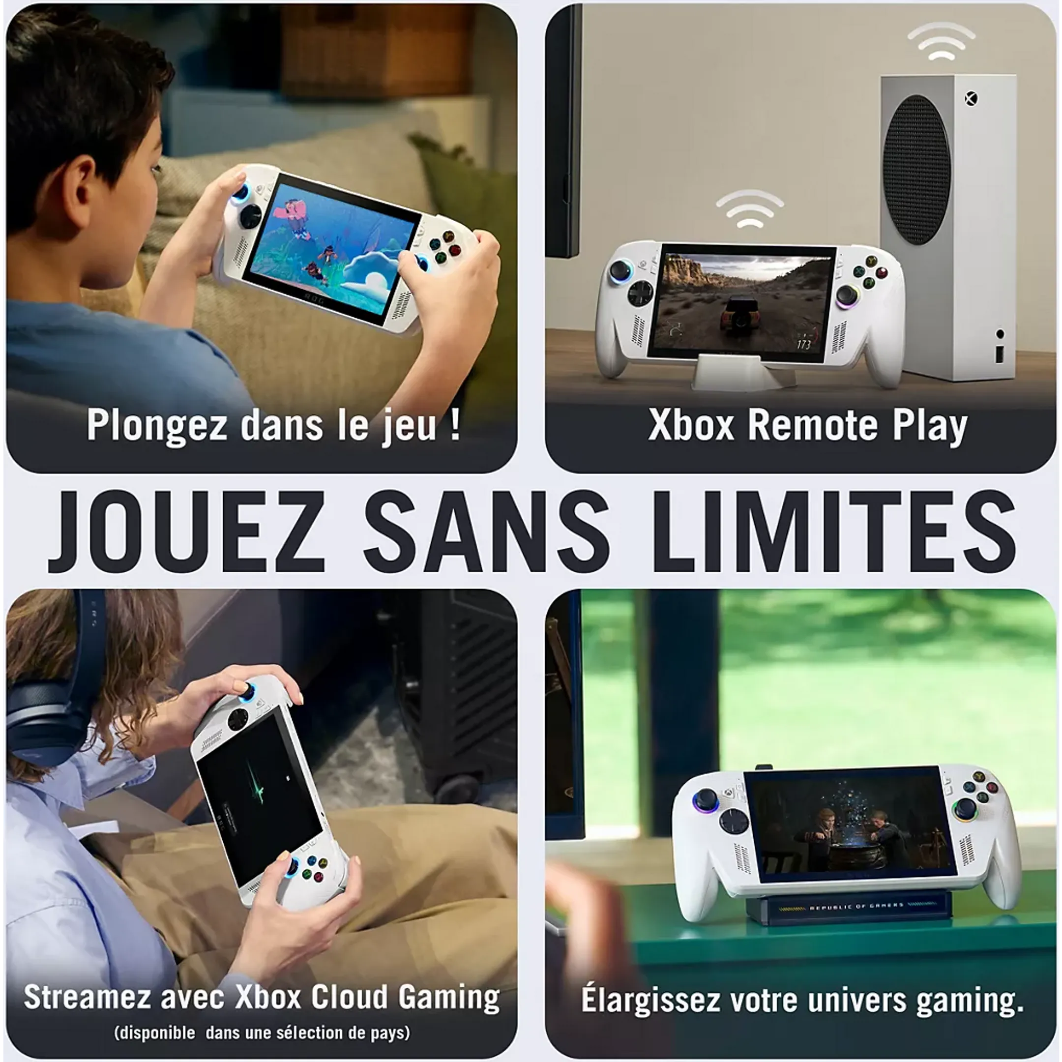 ASUS Console de jeu Rog Xbox Ally Z2 A 16Go 512Go - Blanc image