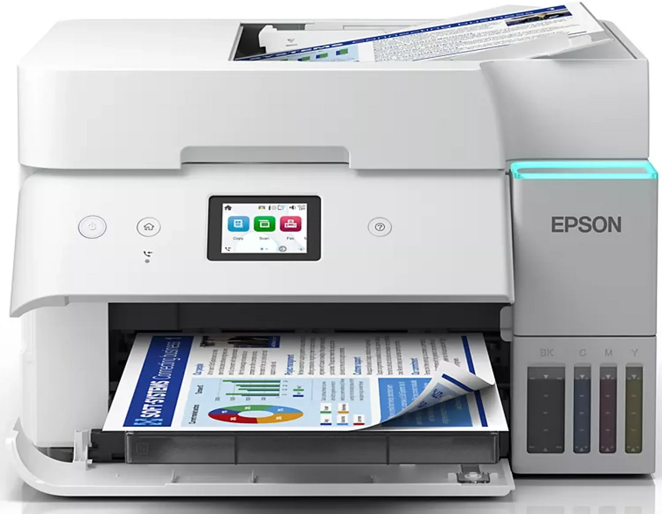 Imprimante multifonction Eco Tank ET-4956 - Blanc