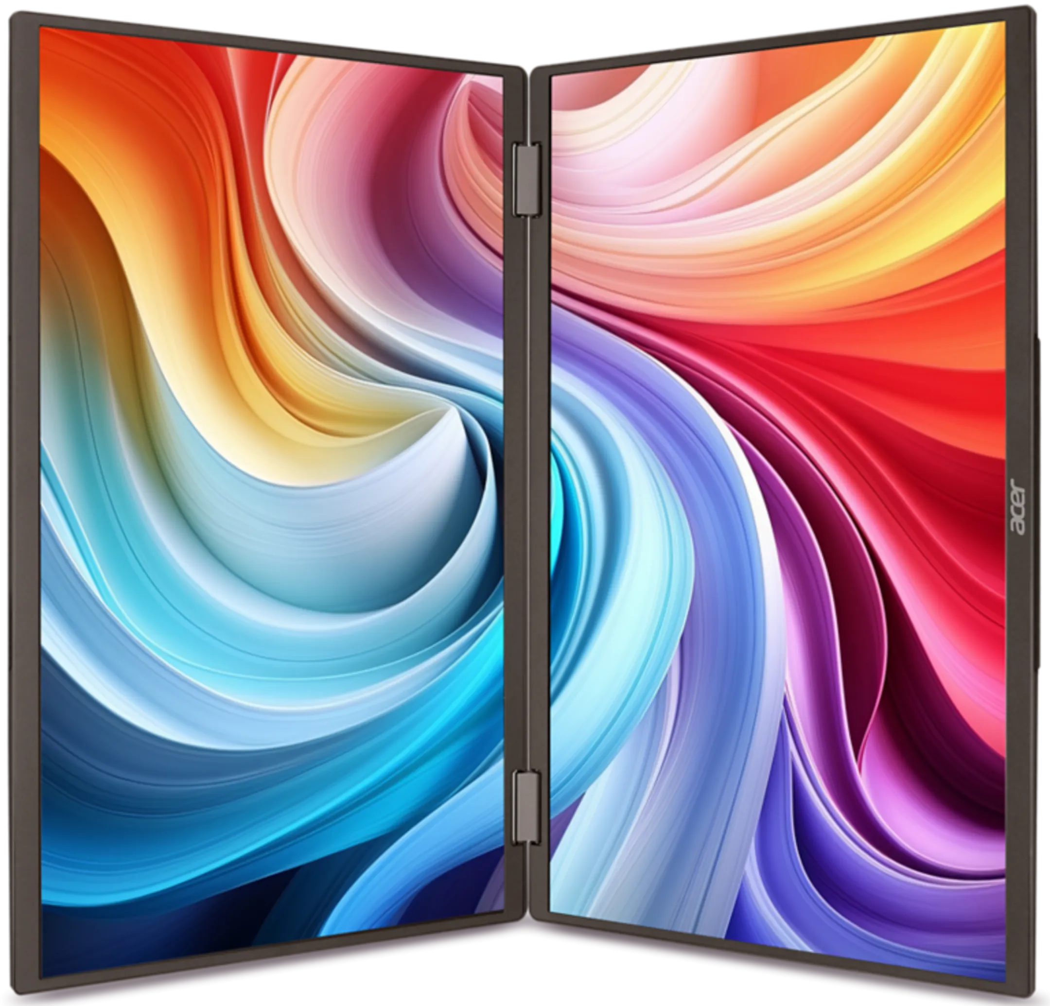 Acer 15.6" Dual Screen PC Monitor PD163QT - Black image