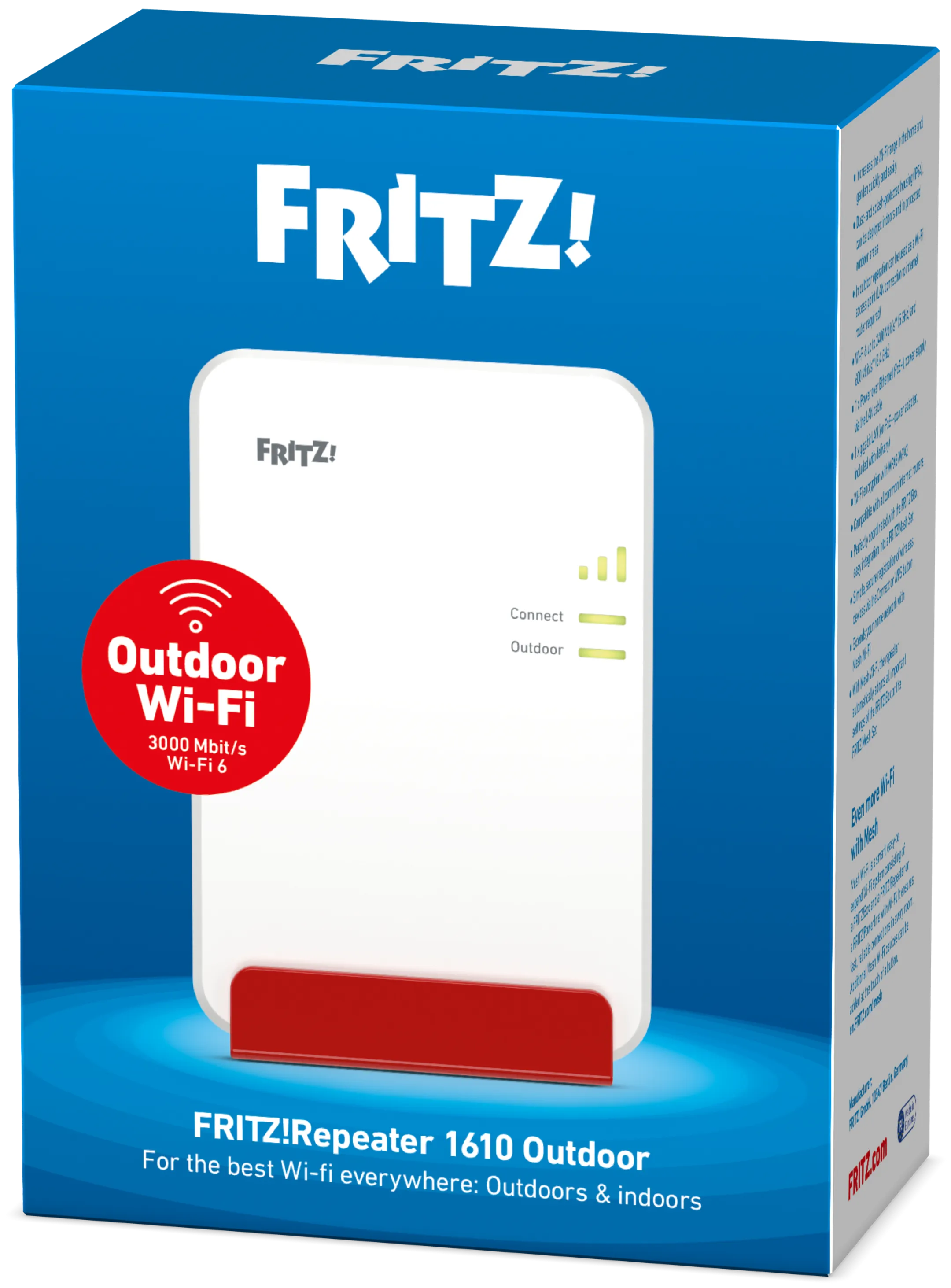 AVM FRITZ Repeteur Wi-Fi Fritz!Repeater 1610 Outdoor image