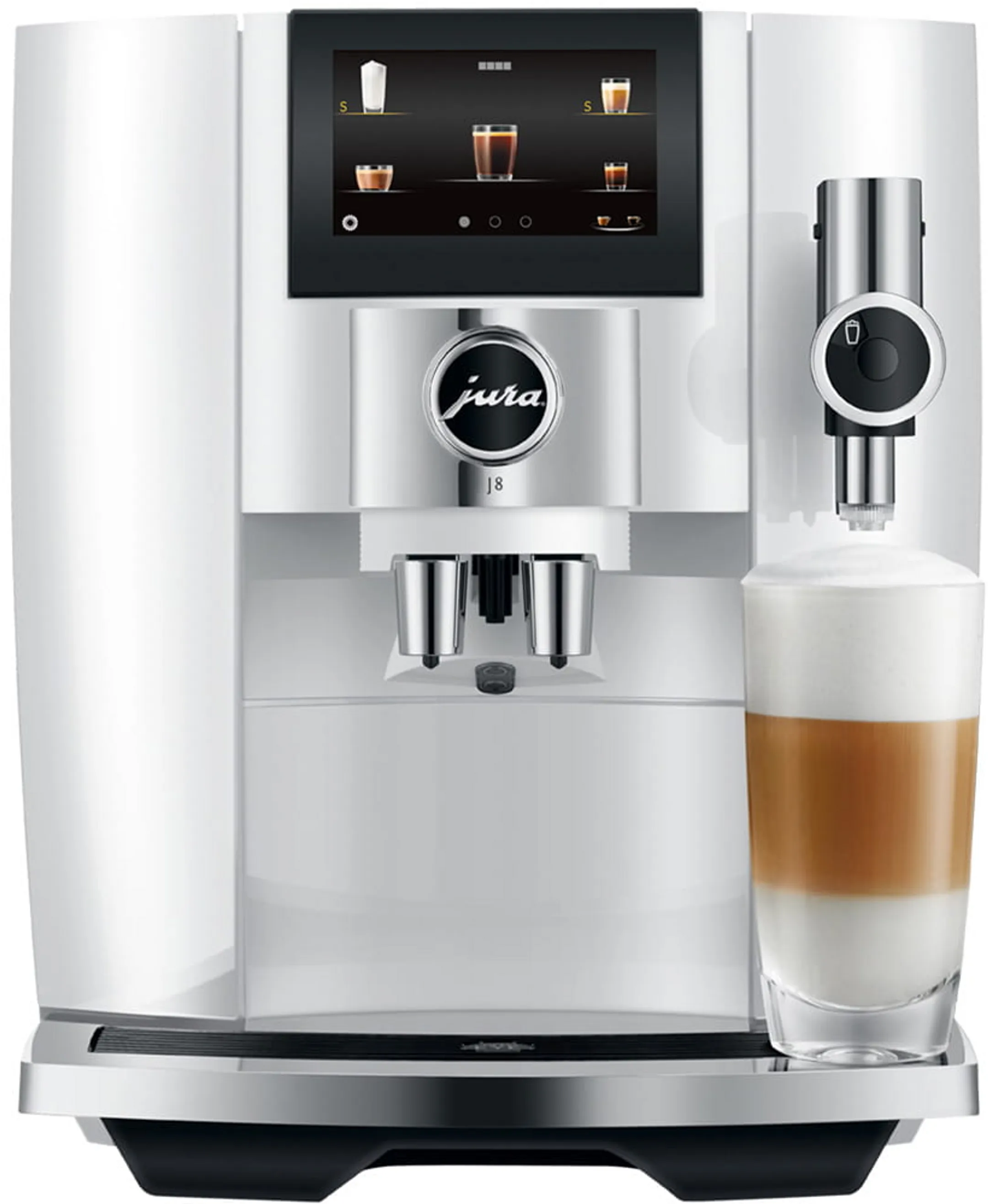 Automatische Espressomaschine J8 - Piano White (EA)