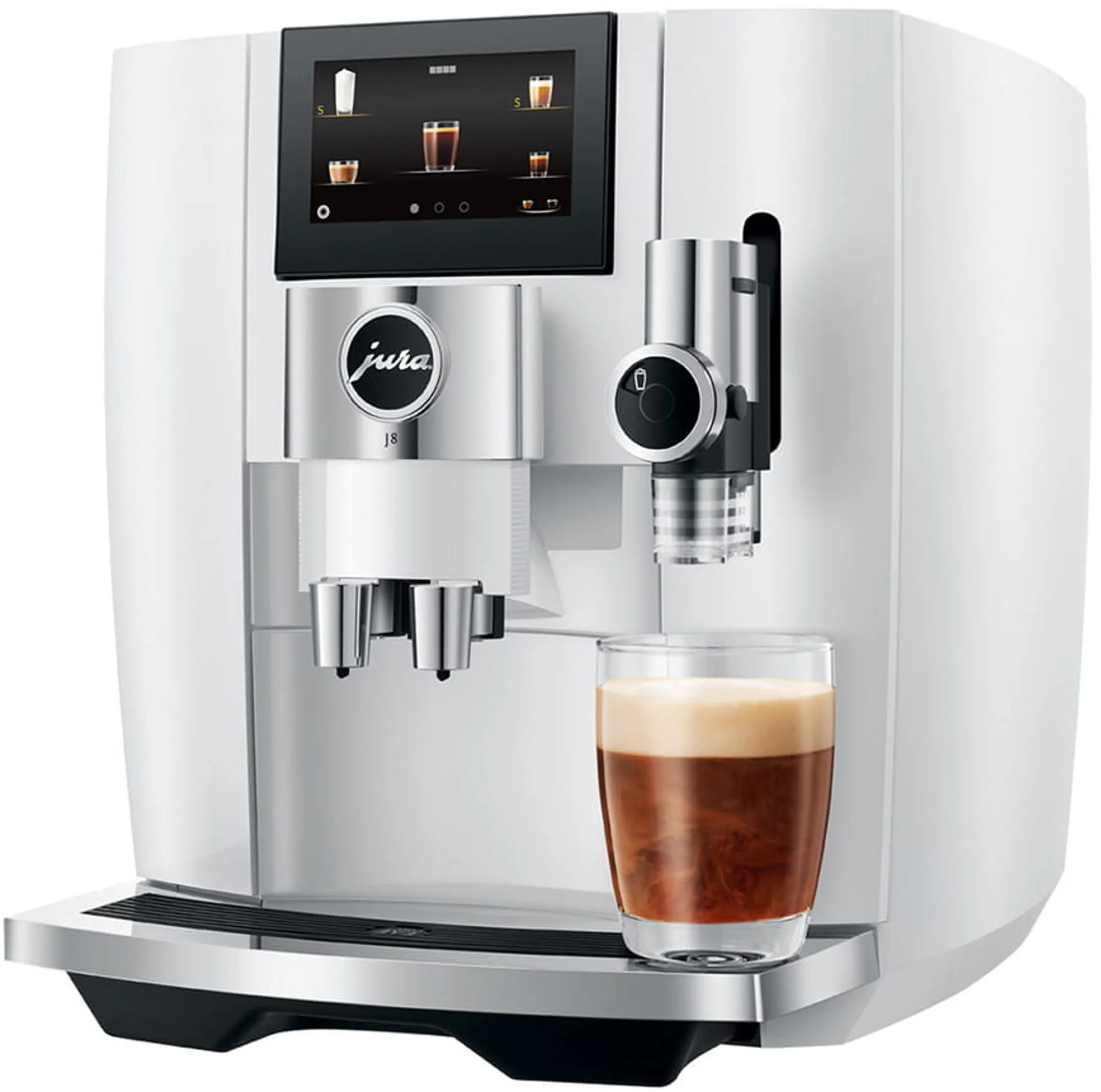 Jura Automatische Espressomaschine J8 - Piano White (EA) image