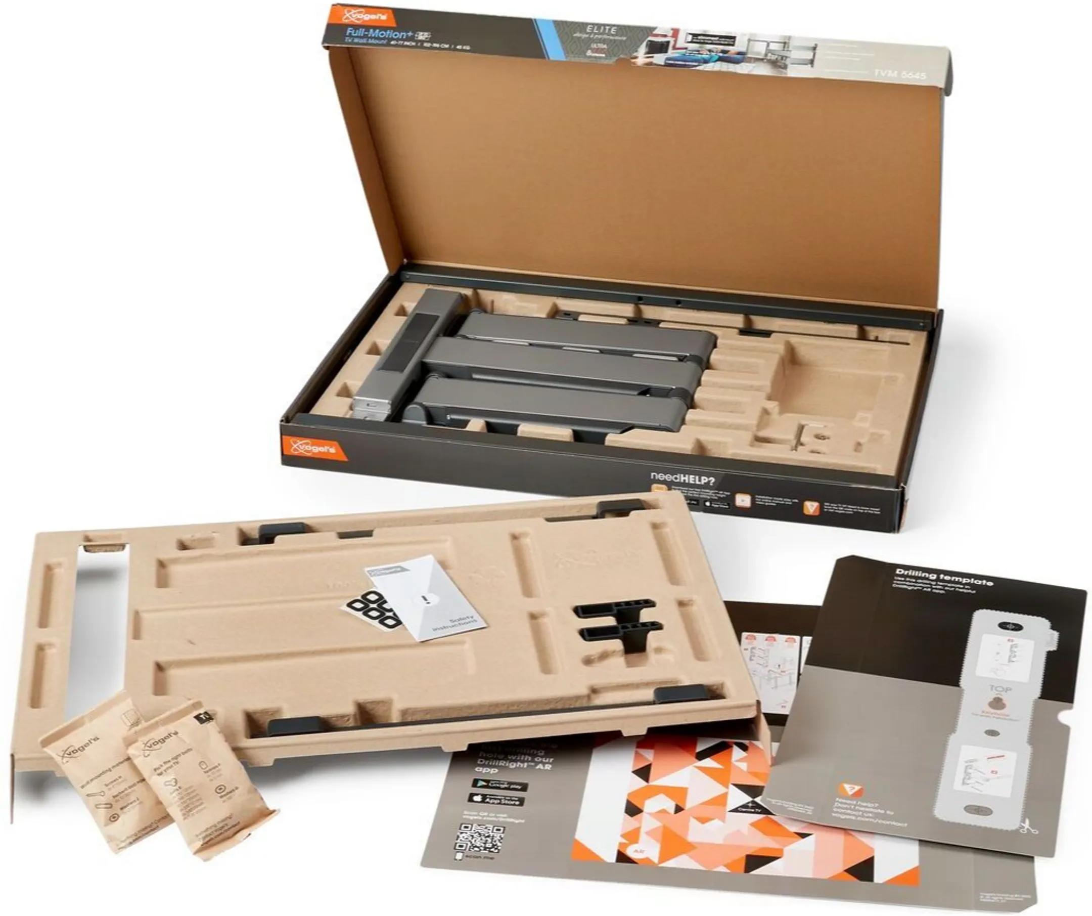 Vogels Schwenkbarer TV-Halter TVM 5445 – 32„ bis 65“ – Weiß image