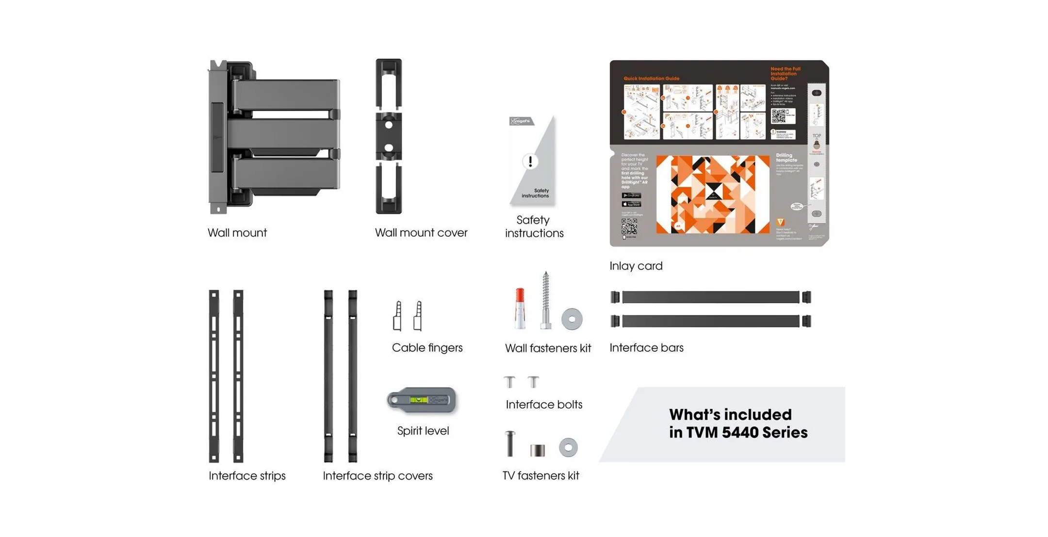 Vogels Schwenkbarer TV-Halter TVM 5445 – 32„ bis 65“ – Weiß image