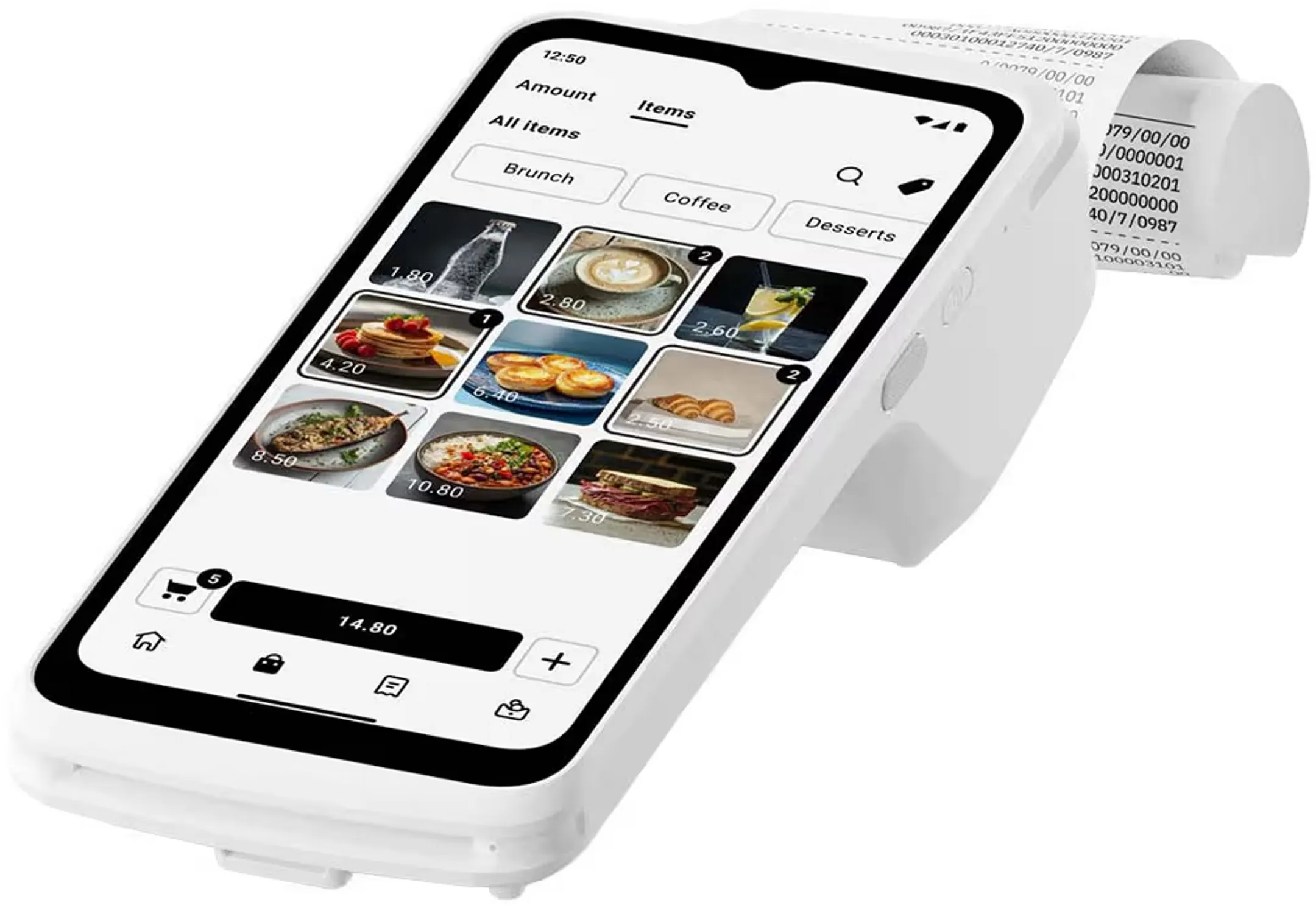 Payment terminal TERMINAL - White